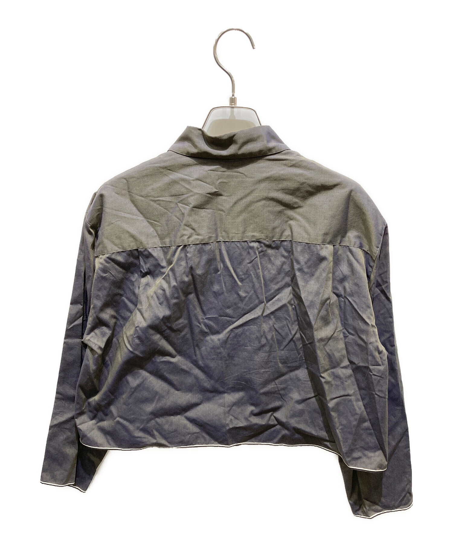 中古・古着通販】CHANEL (シャネル) ココマークボタンクロップド丈長袖