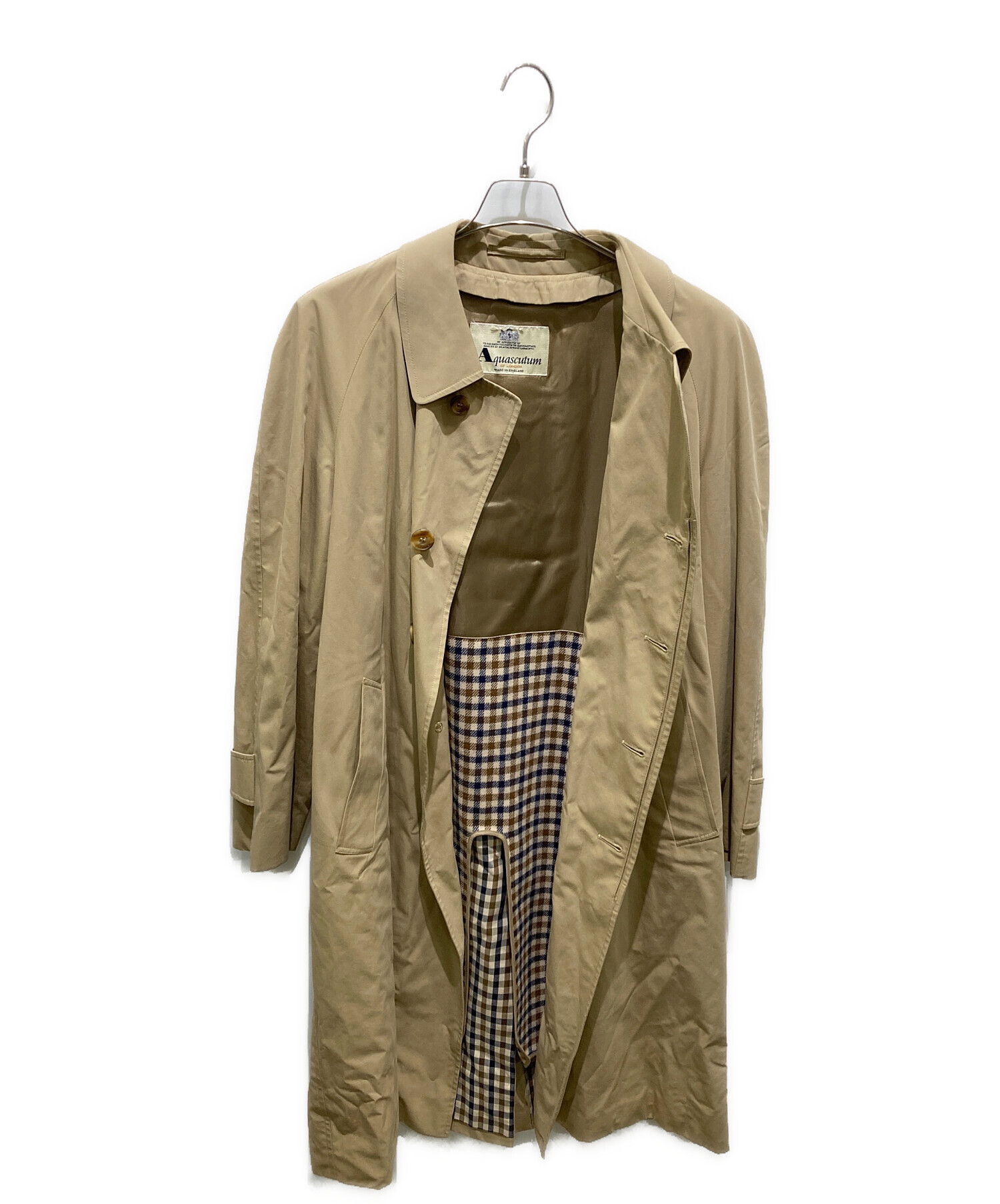 中古・古着通販】Aquascutum (アクアスキュータム) ライナー付きステン