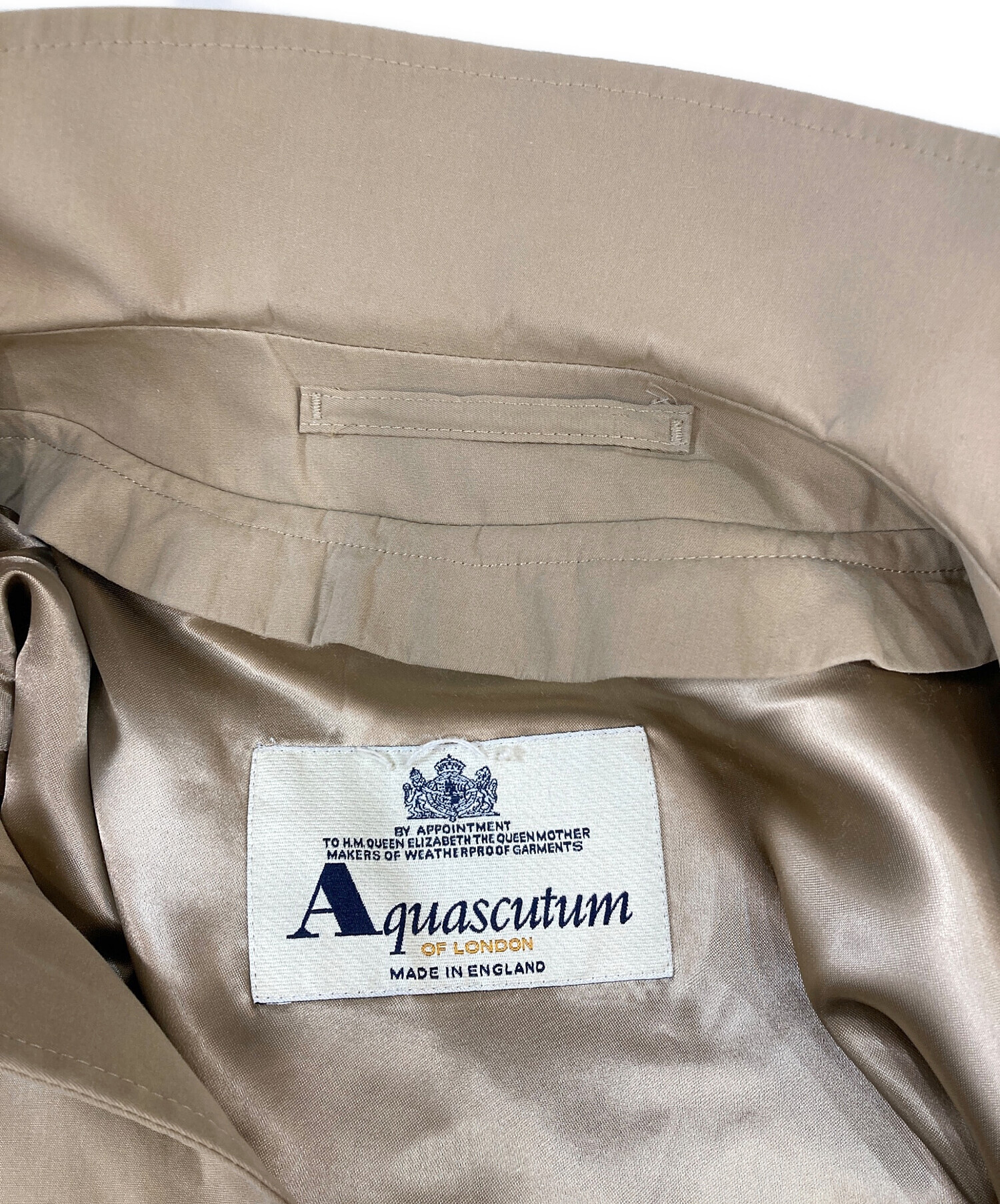 中古・古着通販】Aquascutum (アクアスキュータム) ライナー付きステン