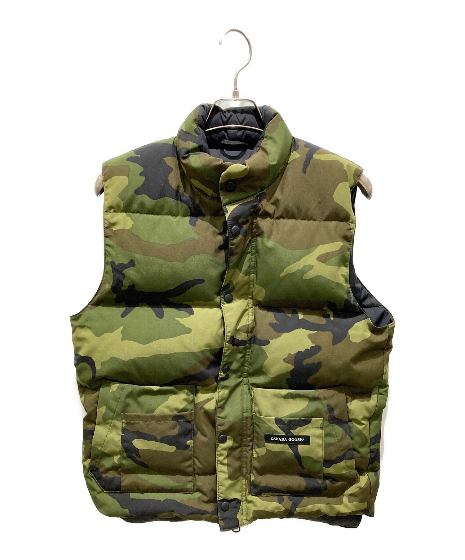 中古・古着通販】CANADA GOOSE (カナダグース) WINDSOR VEST グリーン