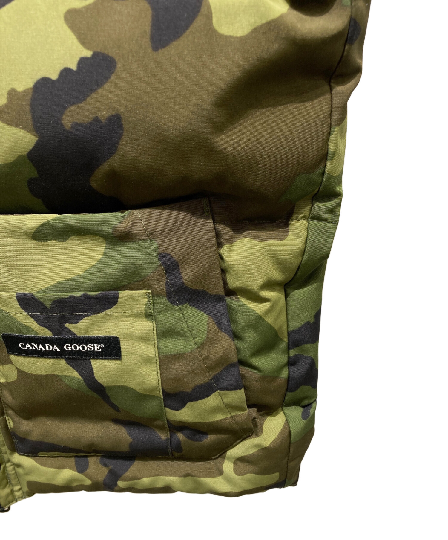 中古・古着通販】CANADA GOOSE (カナダグース) WINDSOR VEST グリーン 