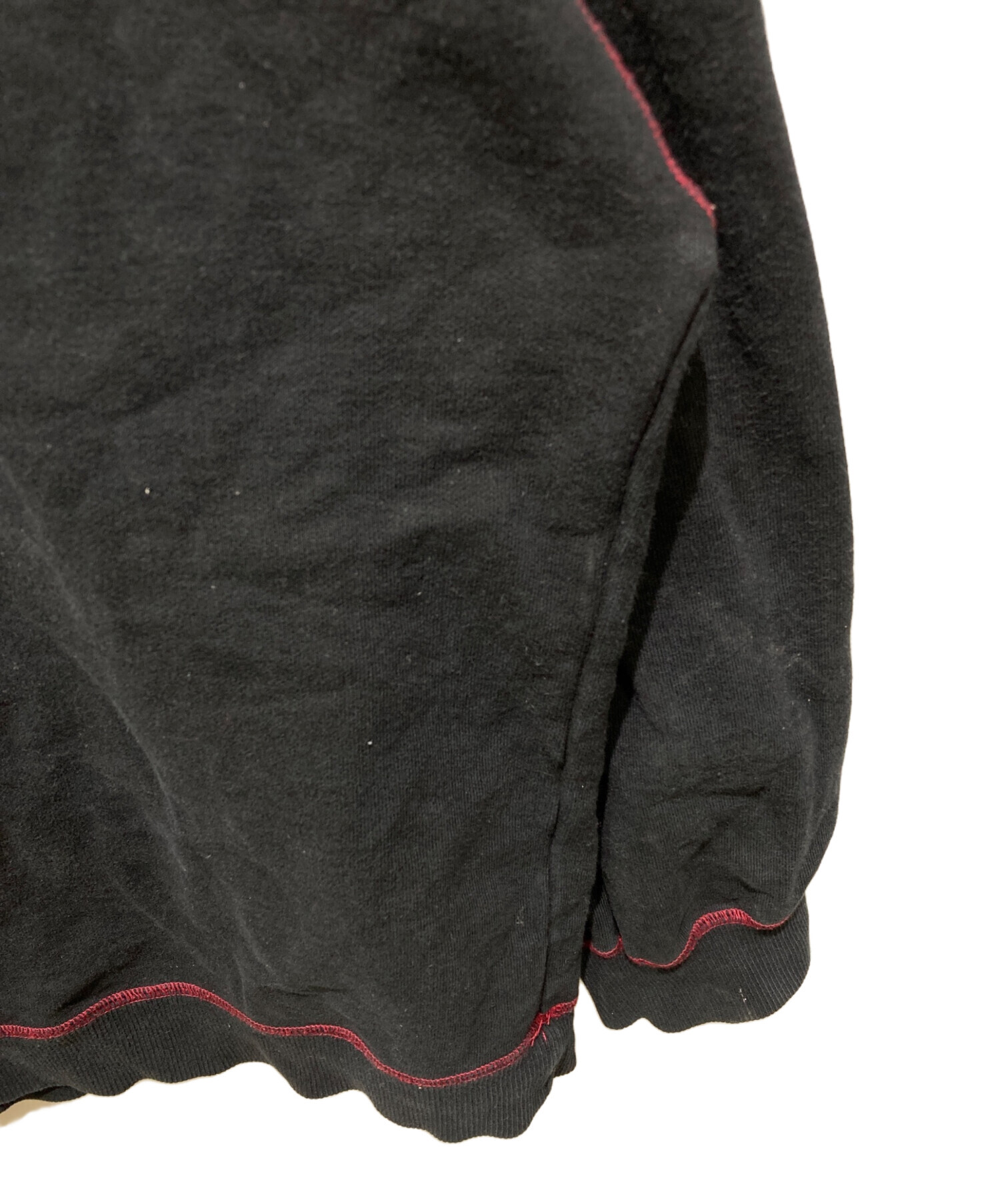 中古・古着通販】SHAREEF (シャリーフ) FACE BIG SWEAT ブラック 