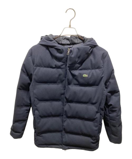 中古・古着通販】LACOSTE (ラコステ) ピケダウンジャケット ネイビー