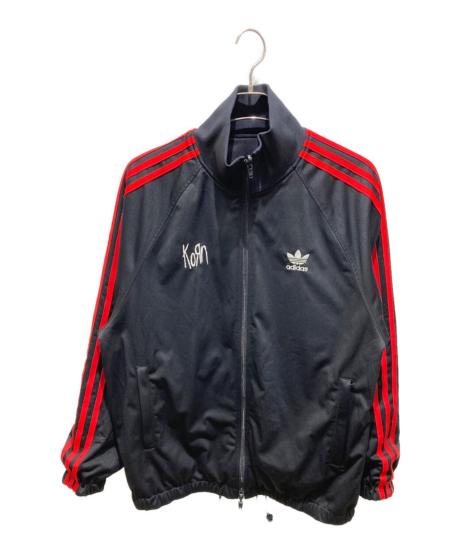 中古・古着通販】adidas (アディダス) KORN (コーン) TRACK TOP BLACK