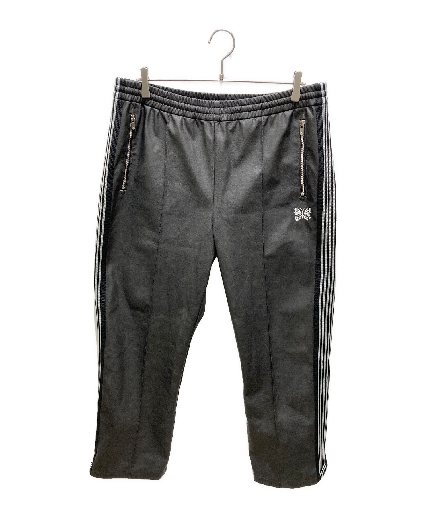 Needles Track Pants (S-ブラック/シルバー) 中古・古着通販】Needles (ニードルズ) TRACK PANT - SYNTHETIC