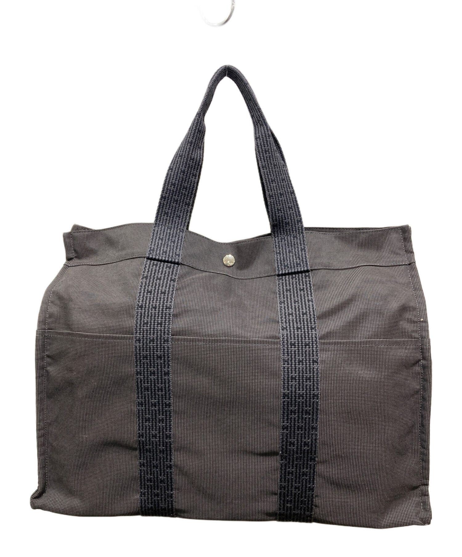 専用　HERMES エルメス エールライン　MM トートバッグ グレー系 中古・古着通販】HERMES (エルメス) エールラインMM トートバッグ