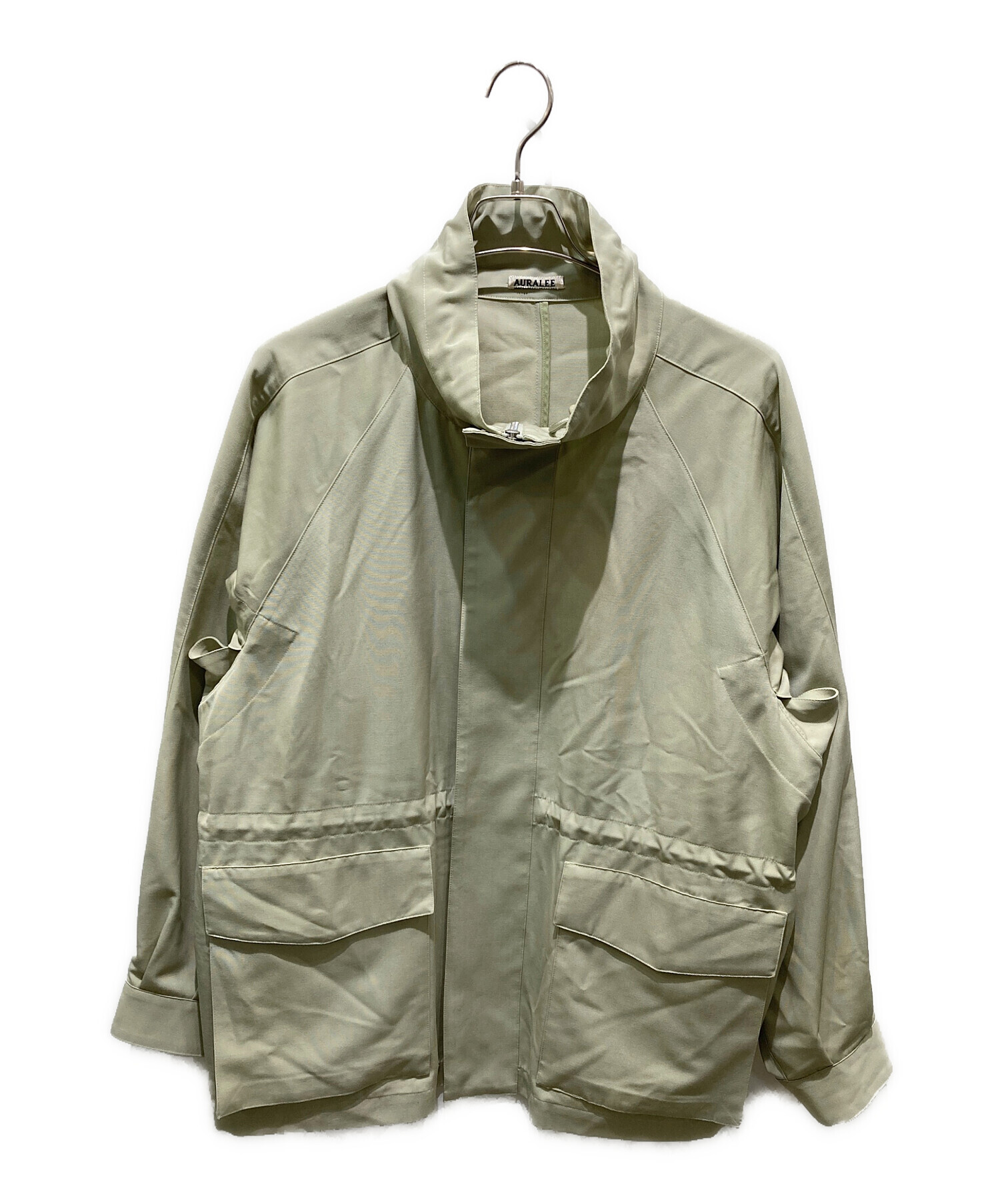 中古・古着通販】AURALEE (オーラリー) WOOL MAX CANVAS HIGH NECK ZIP