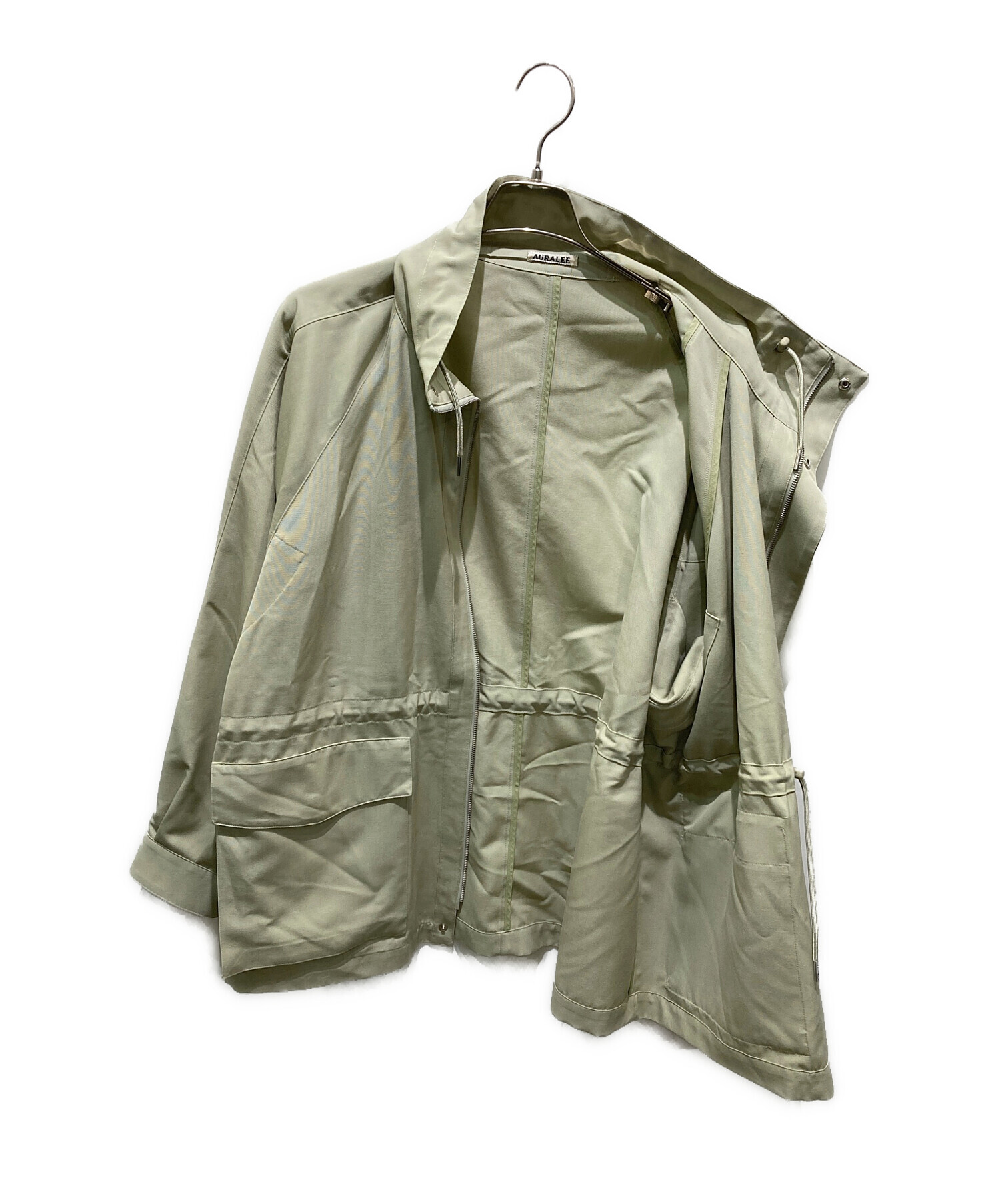 中古・古着通販】AURALEE (オーラリー) WOOL MAX CANVAS HIGH NECK ZIP 