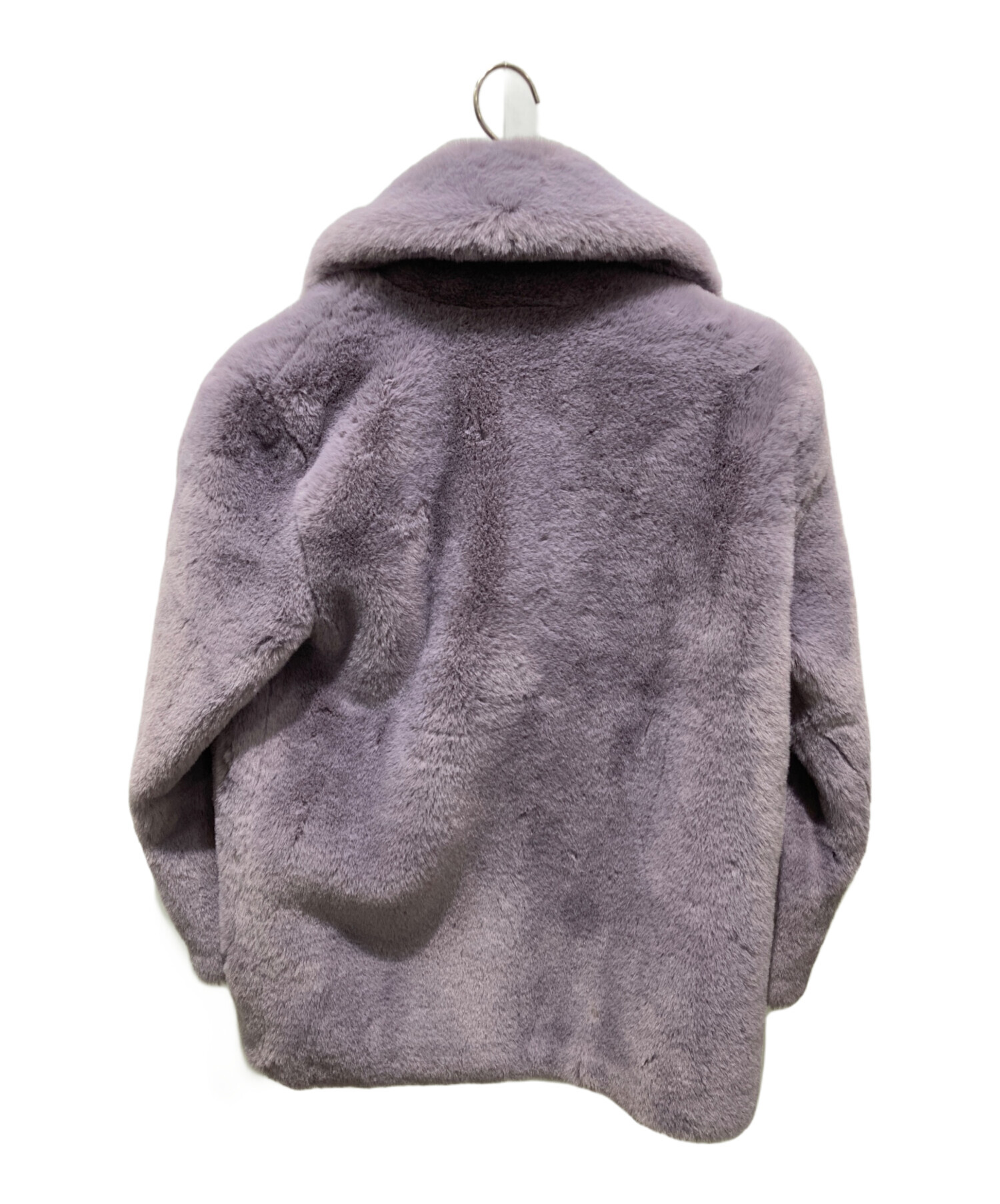 中古・古着通販】jakke (ジャッキー) フェイクファーコート パープル