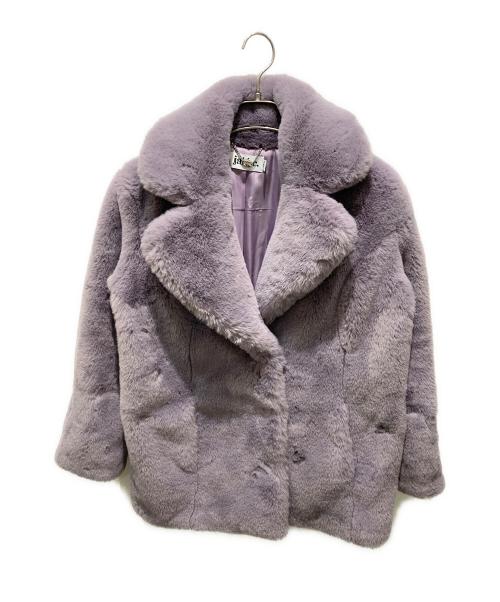 Jakke 新品　フェイクファーコート　サイズ38 中古・古着通販】jakke (ジャッキー) フェイクファーコート パープル
