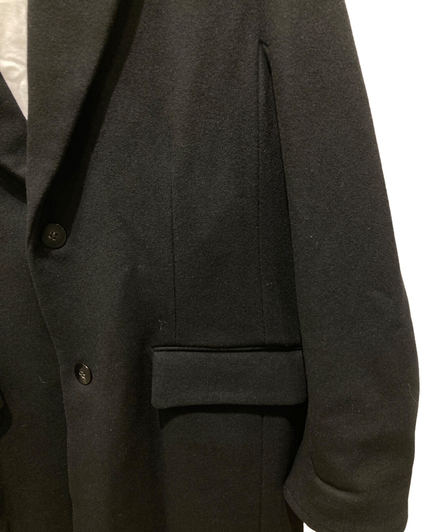 中古・古着通販】OVERCOAT (オーバーコート) Notched Lapel Overcoat 