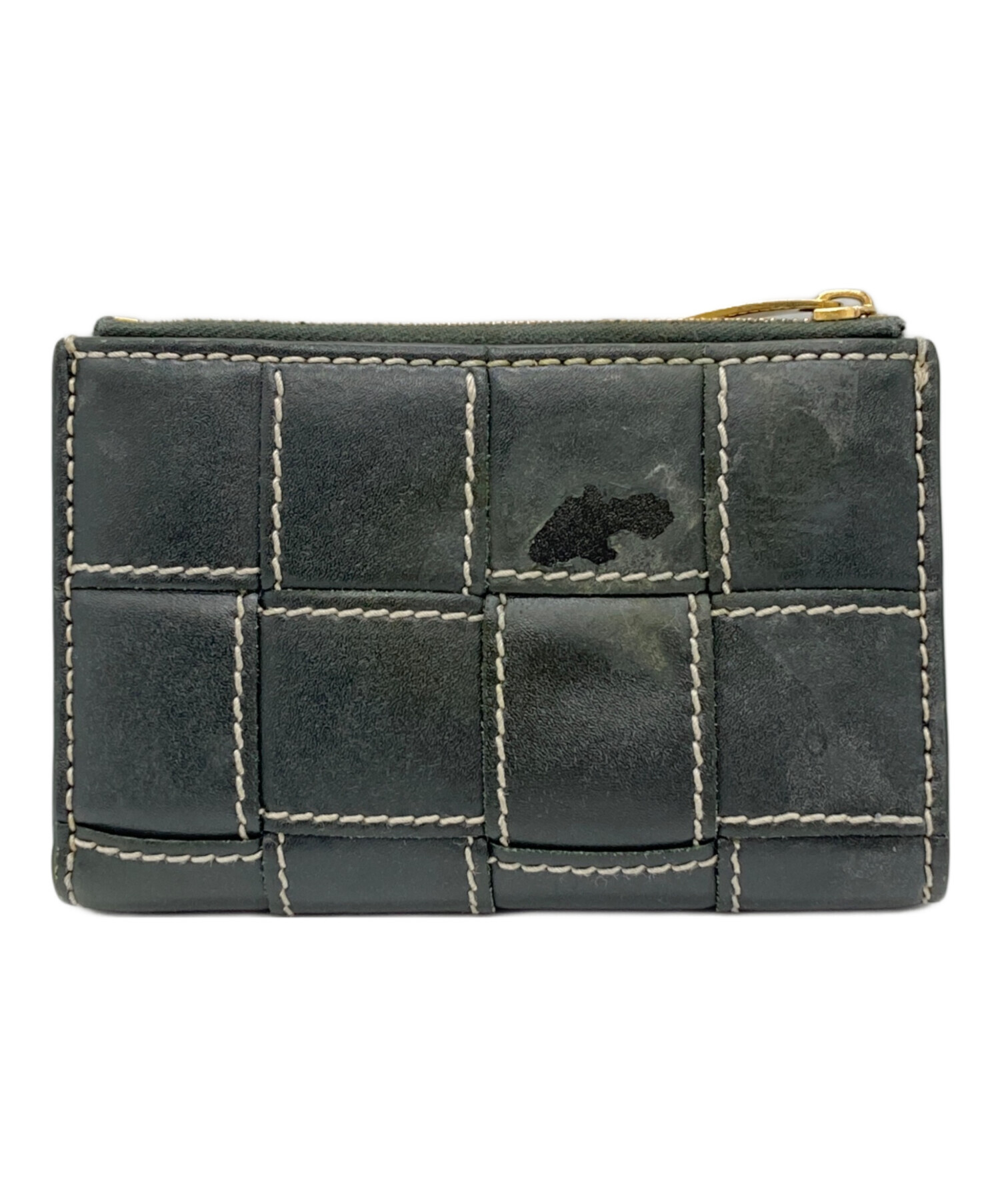 中古・古着通販】BOTTEGA VENETA (ボッテガベネタ) 2つ折り財布