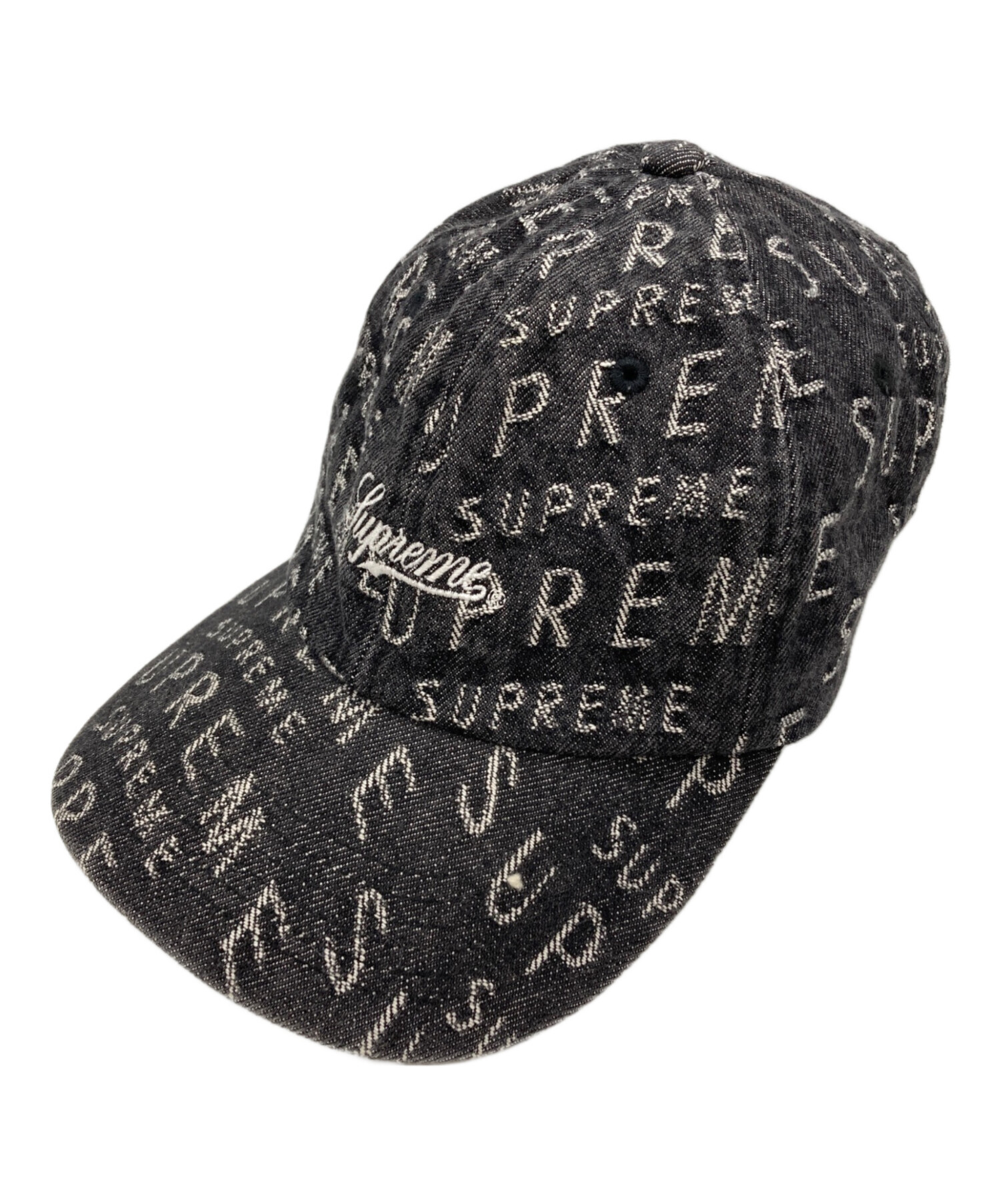 24時間以内発送 完売品 Warp Jacquard Logos Denim 中古・古着通販】SUPREME (シュプリーム) Warp jacquard Logos Denim 6