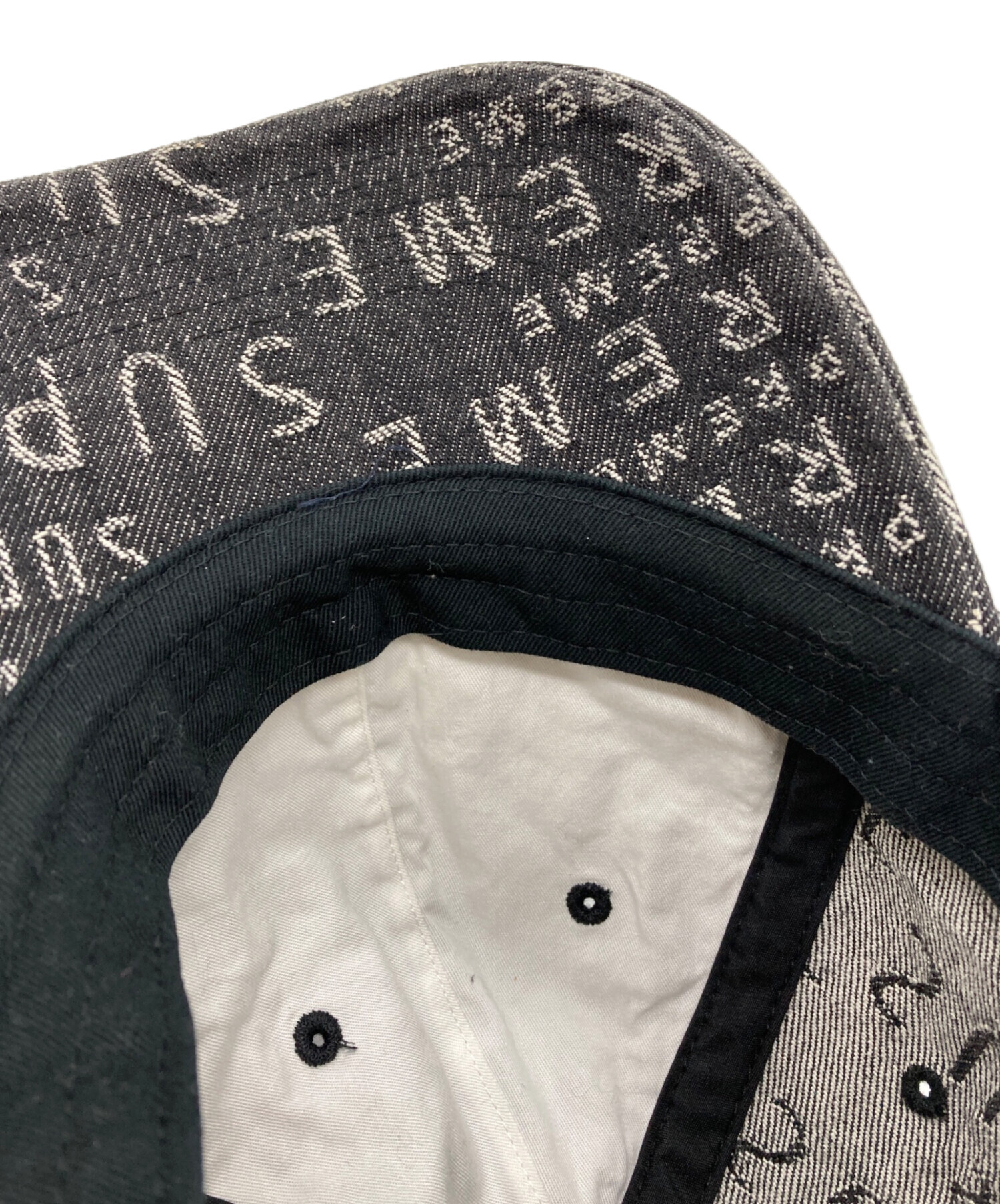 中古・古着通販】SUPREME (シュプリーム) Warp jacquard Logos Denim 6