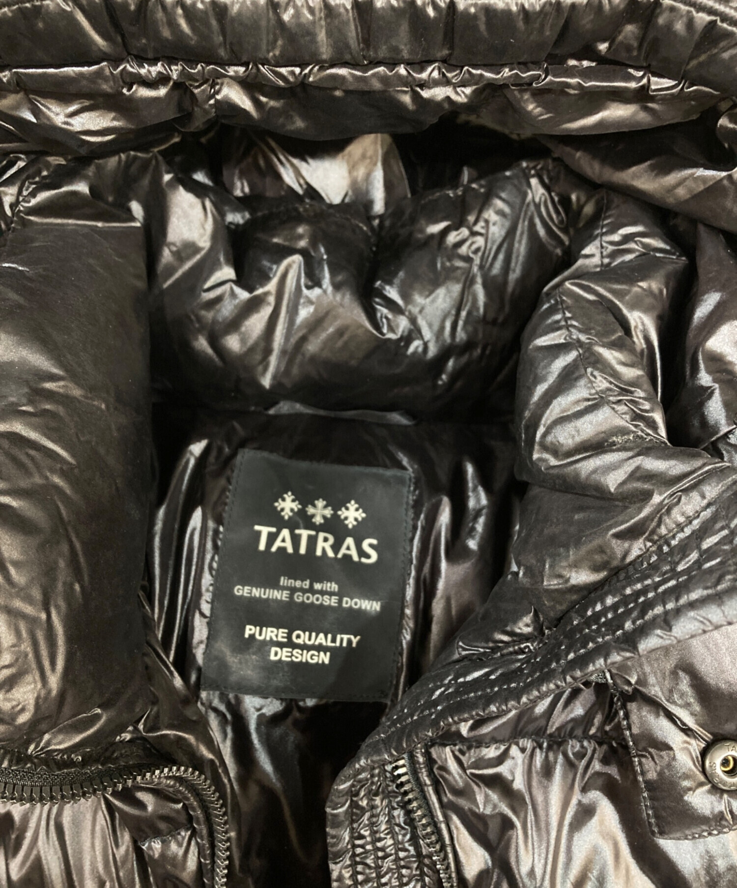中古・古着通販】TATRAS (タトラス) ベルボフードダウンジャケット 