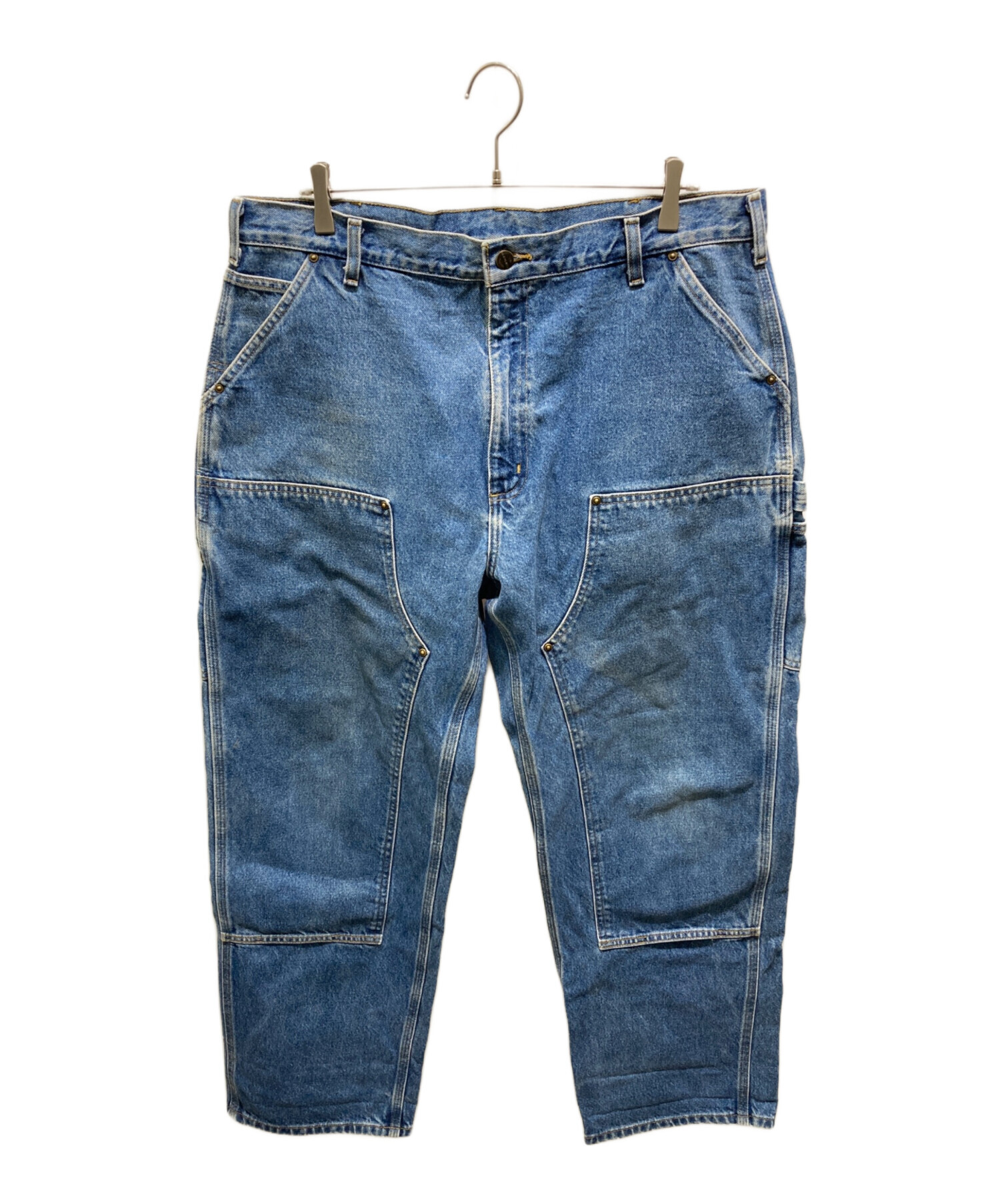 中古・古着通販】CarHartt (カーハート) ダブルニーデニムパンツ