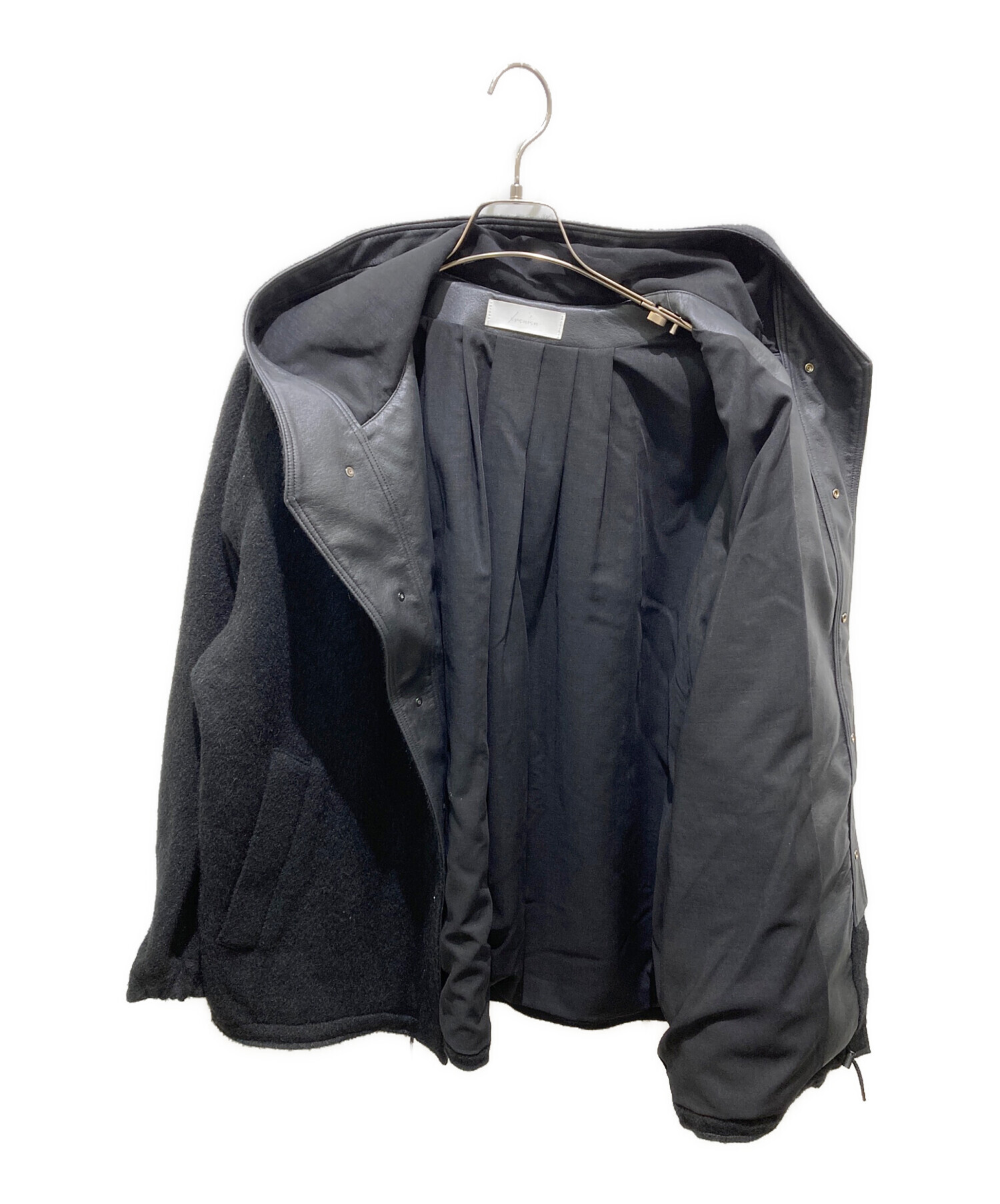 中古・古着通販】IRENISA (イレニサ) 別注WOOL HOODED PARKA ブラック 