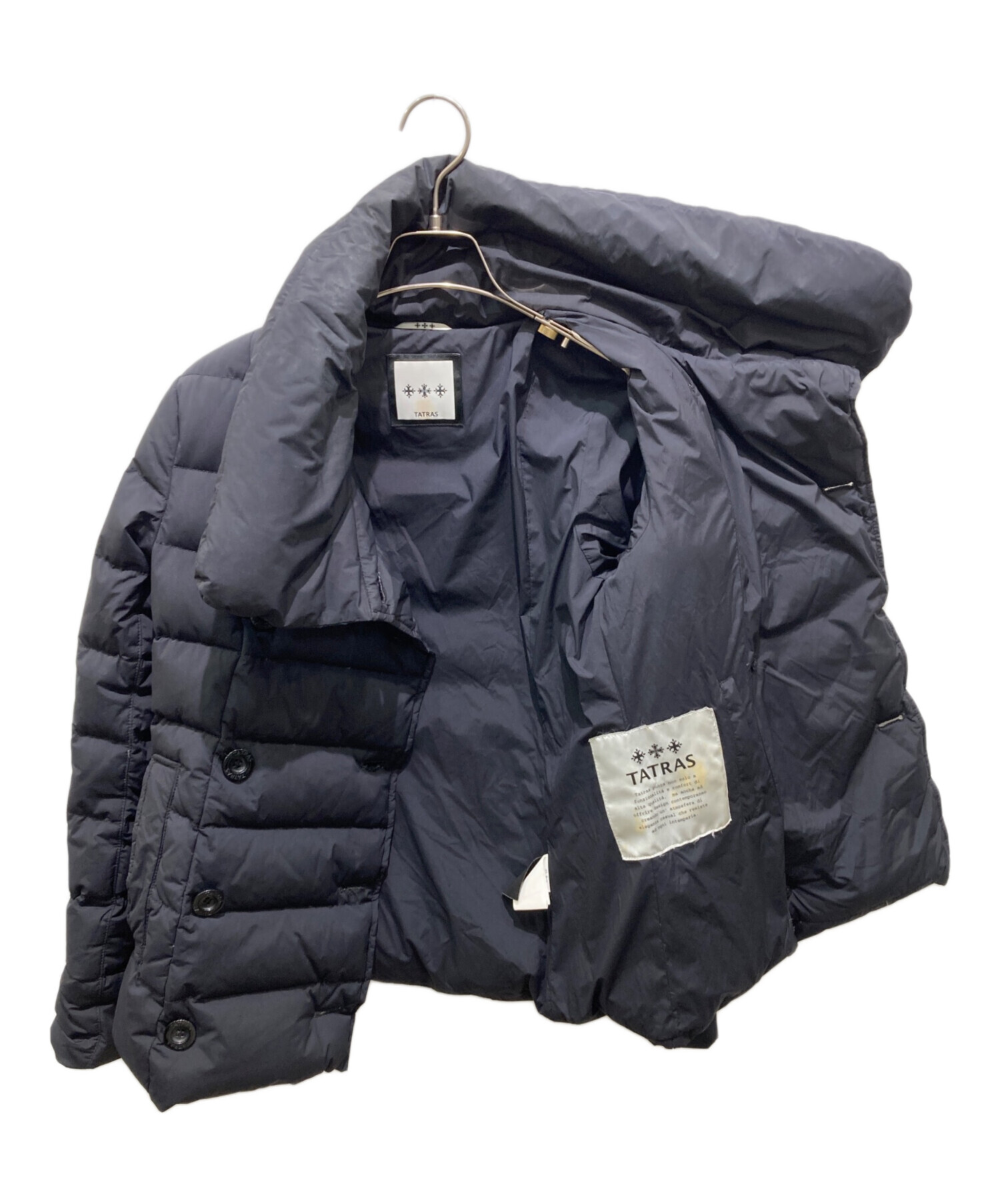 中古・古着通販】TATRAS (タトラス) ダブルブレストダウンジャケット