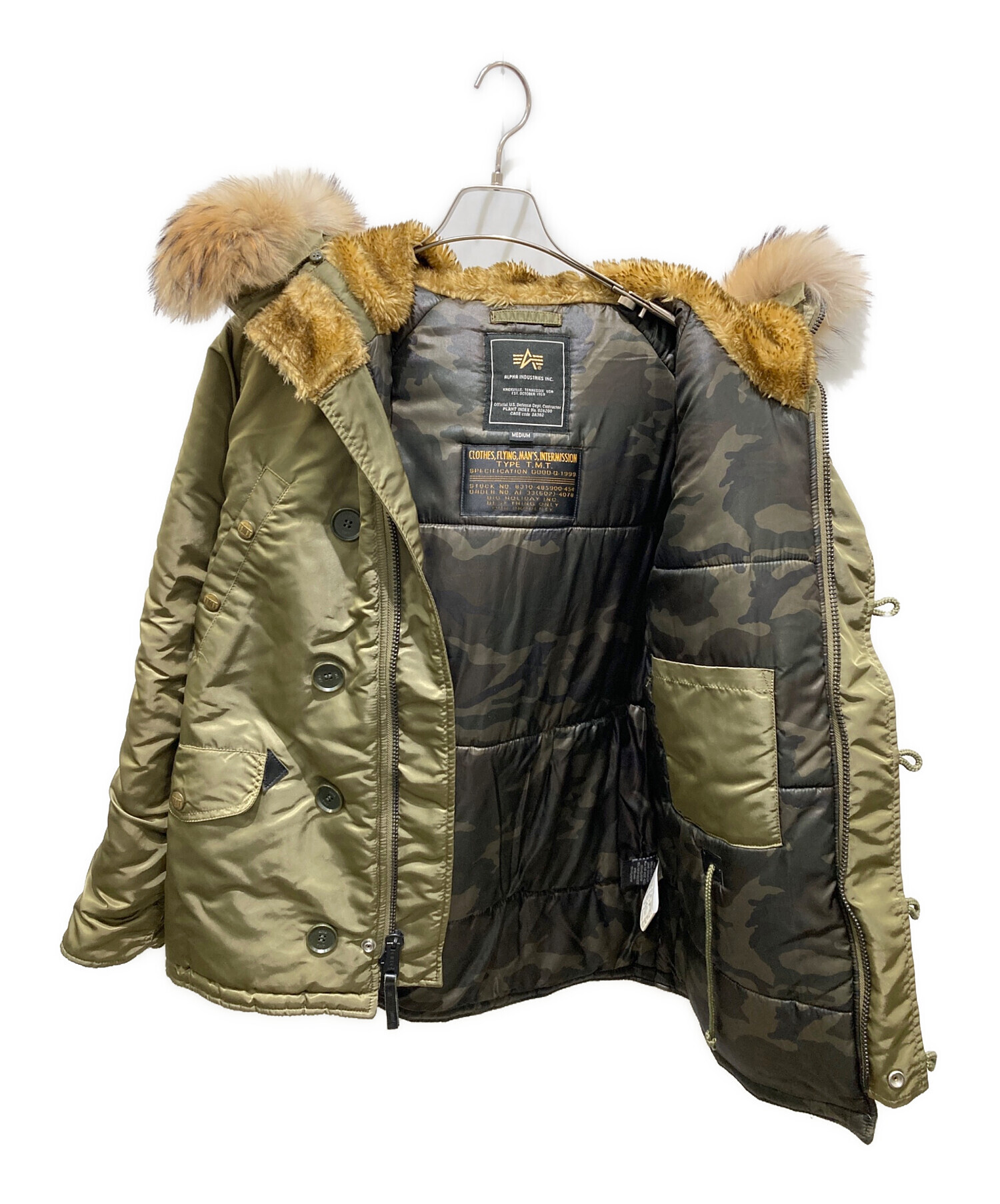 中古・古着通販】ALPHA (アルファ) TMT (ティーエムティー) N-3Bタイプ