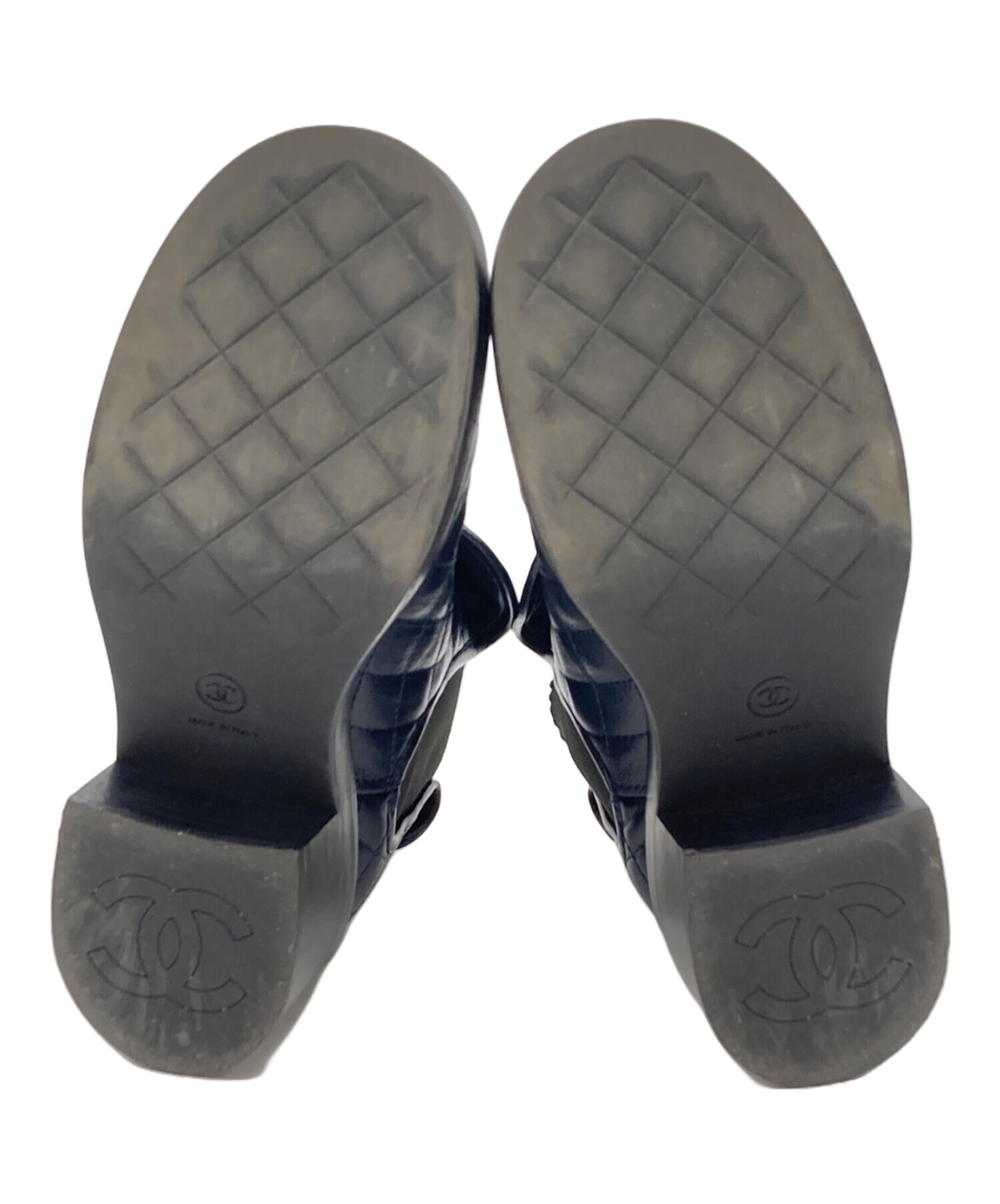 中古・古着通販】CHANEL (シャネル) ターンロックサイドゴアショート