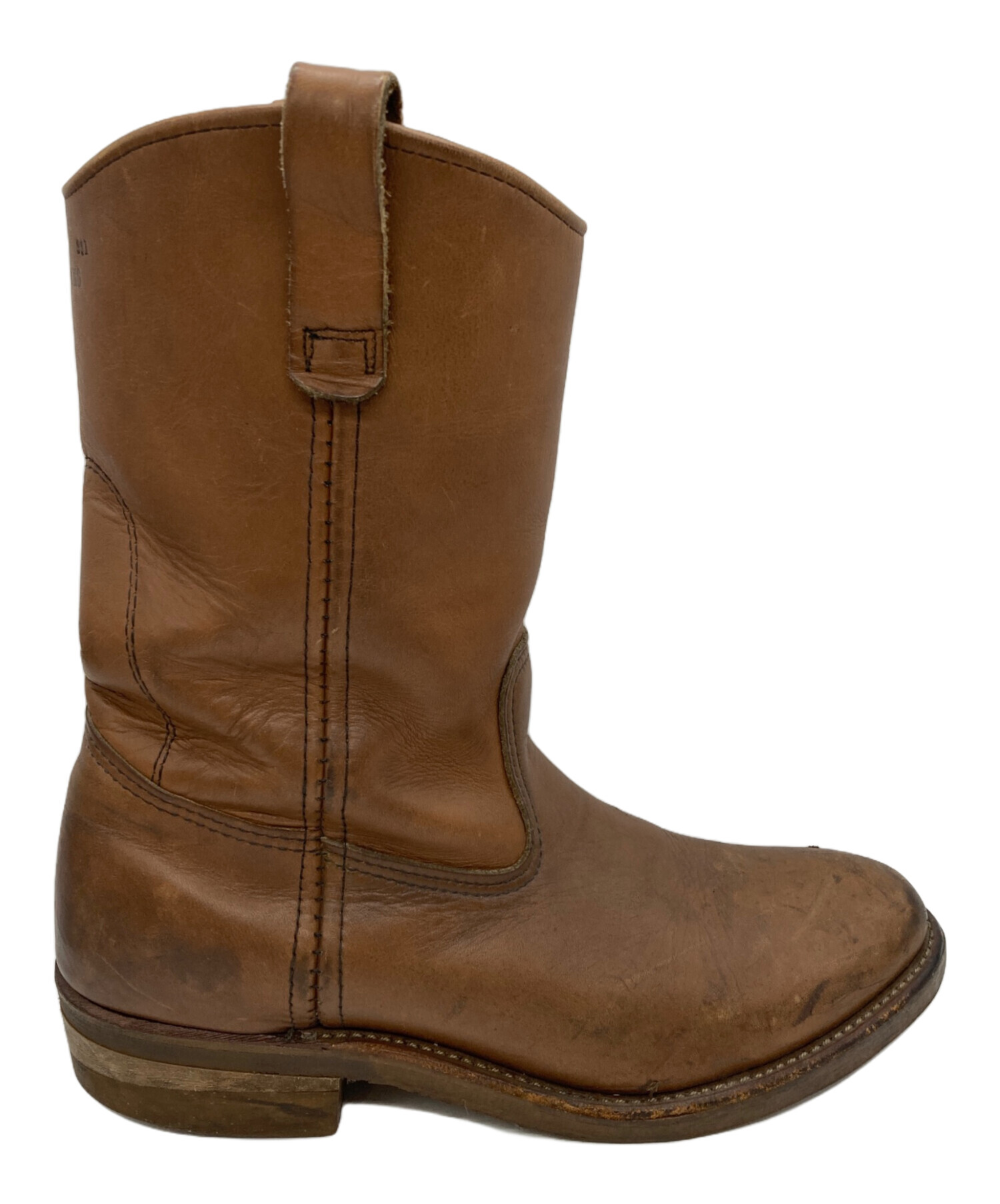 RED WING 1190 ペコスブーツ ブラウン 9D 中古・古着通販】RED WING (レッドウィング) ペコスブーツ ブラウン