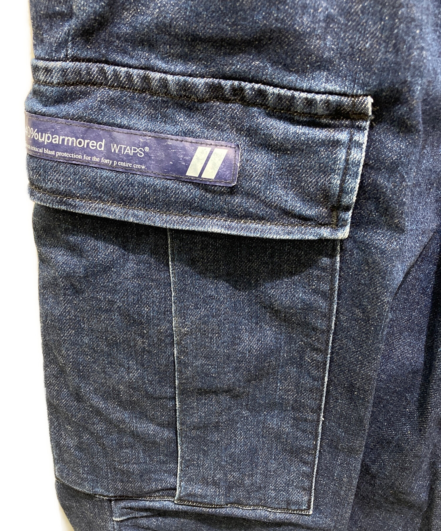 中古・古着通販】WTAPS (ダブルタップス) GIMMICK TROUSERS インディゴ