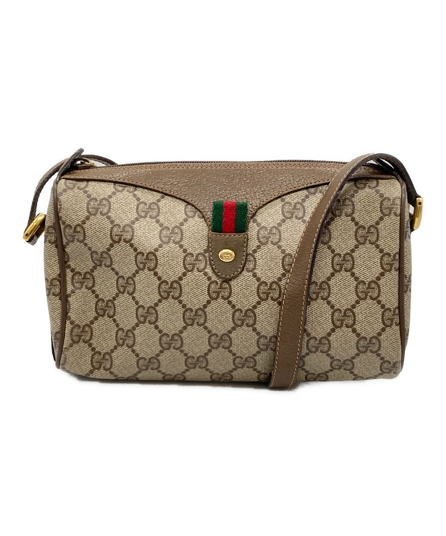 中古・古着通販】GUCCI (グッチ) シェリーラインPVCショルダーバッグ