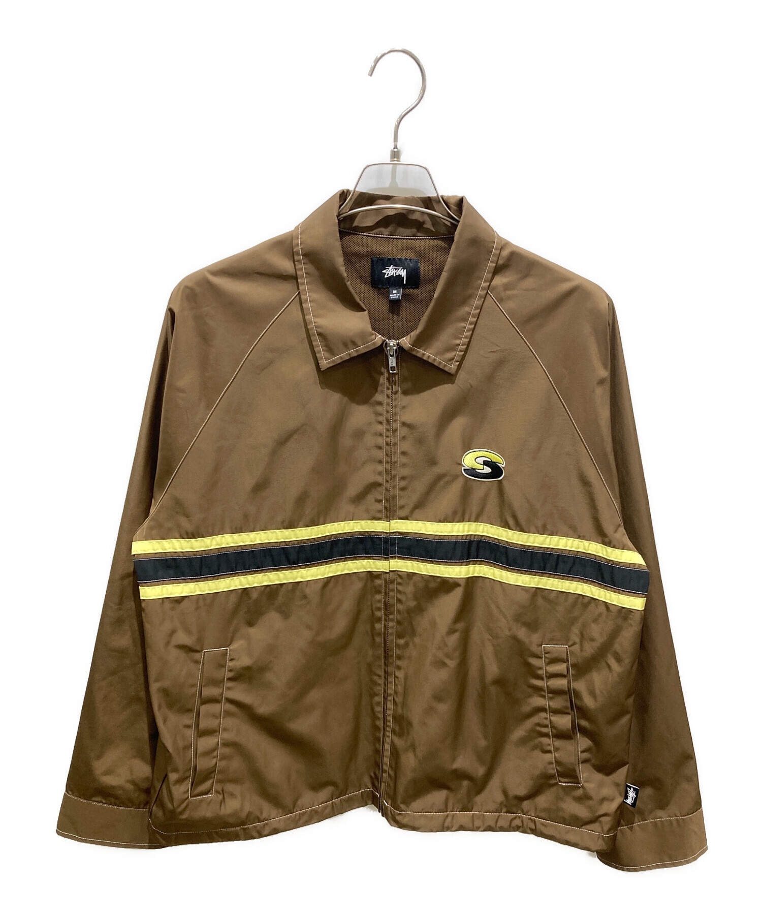 中古・古着通販】stussy (ステューシー) Stripe Zip JKT JACKET