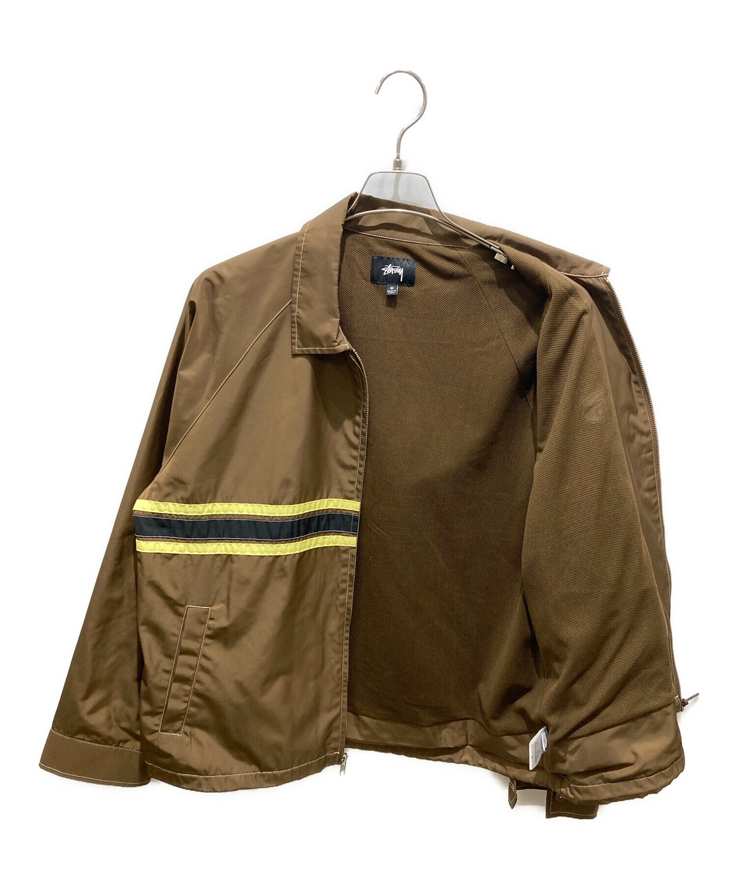 中古・古着通販】stussy (ステューシー) Stripe Zip JKT JACKET