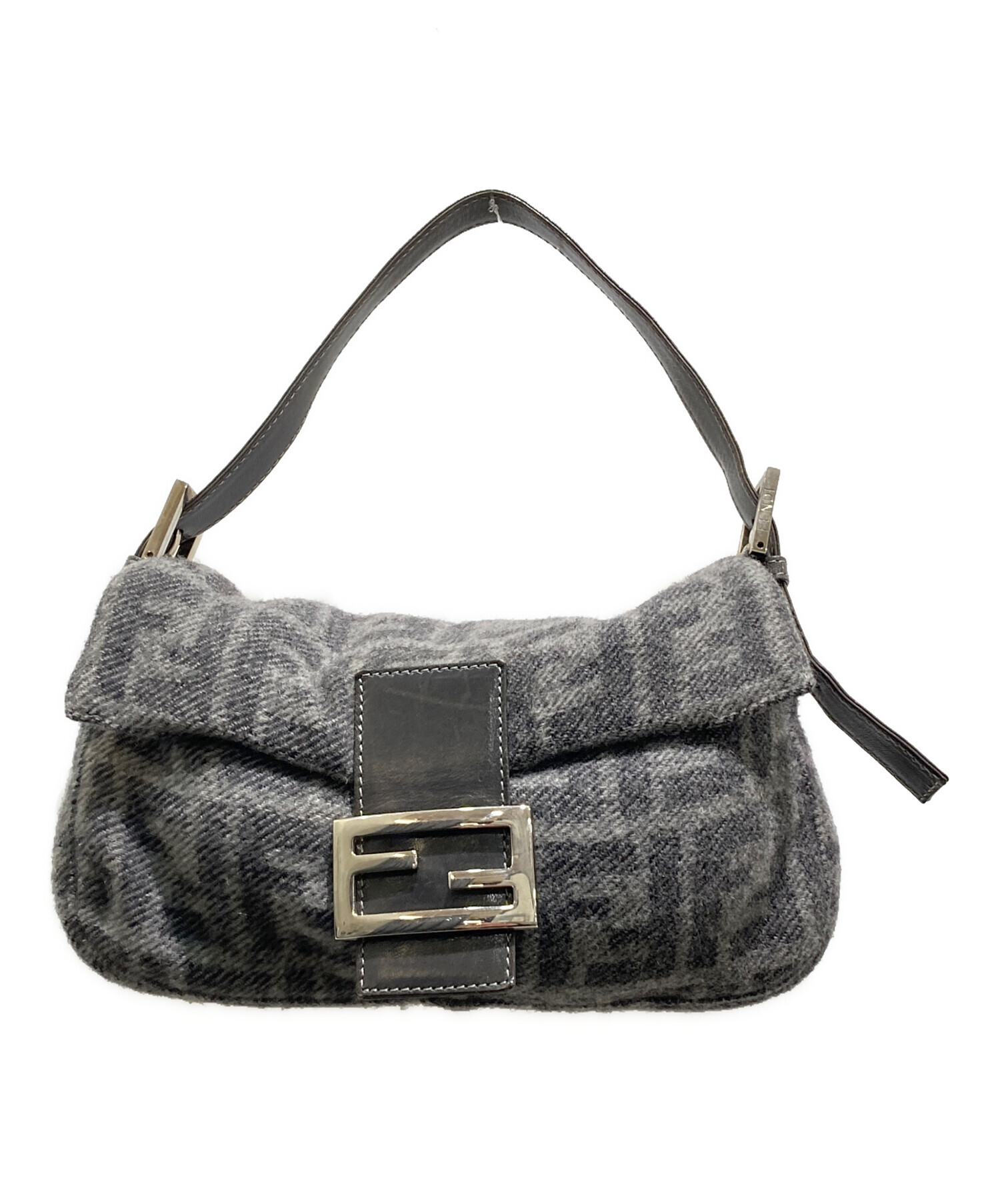 中古・古着通販】FENDI (フェンディ) ロゴ総柄ワンショルダーバッグ