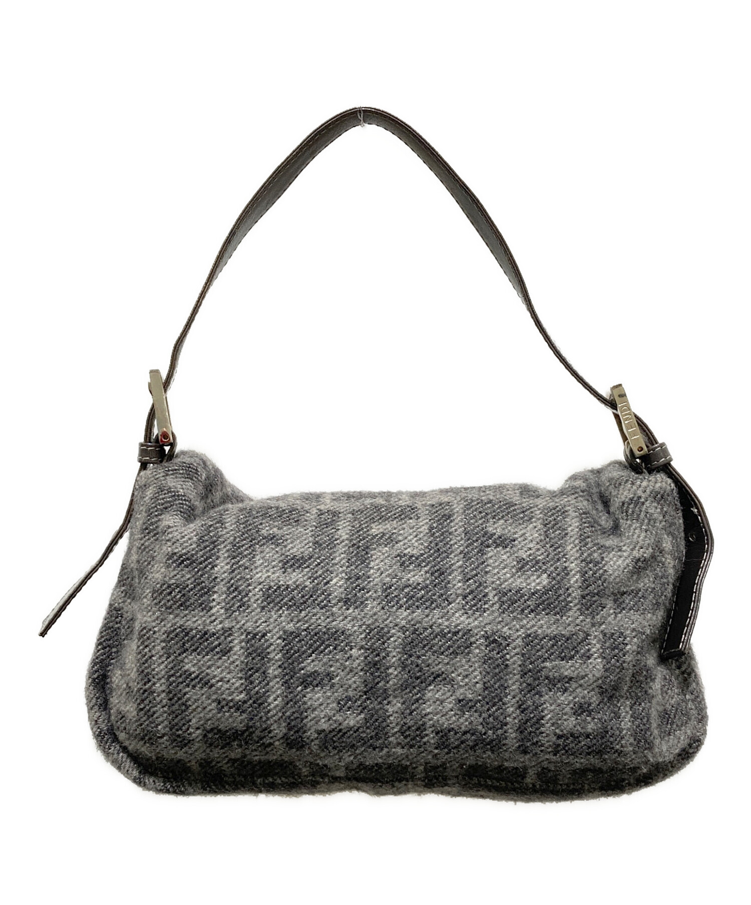中古・古着通販】FENDI (フェンディ) ロゴ総柄ワンショルダーバッグ 