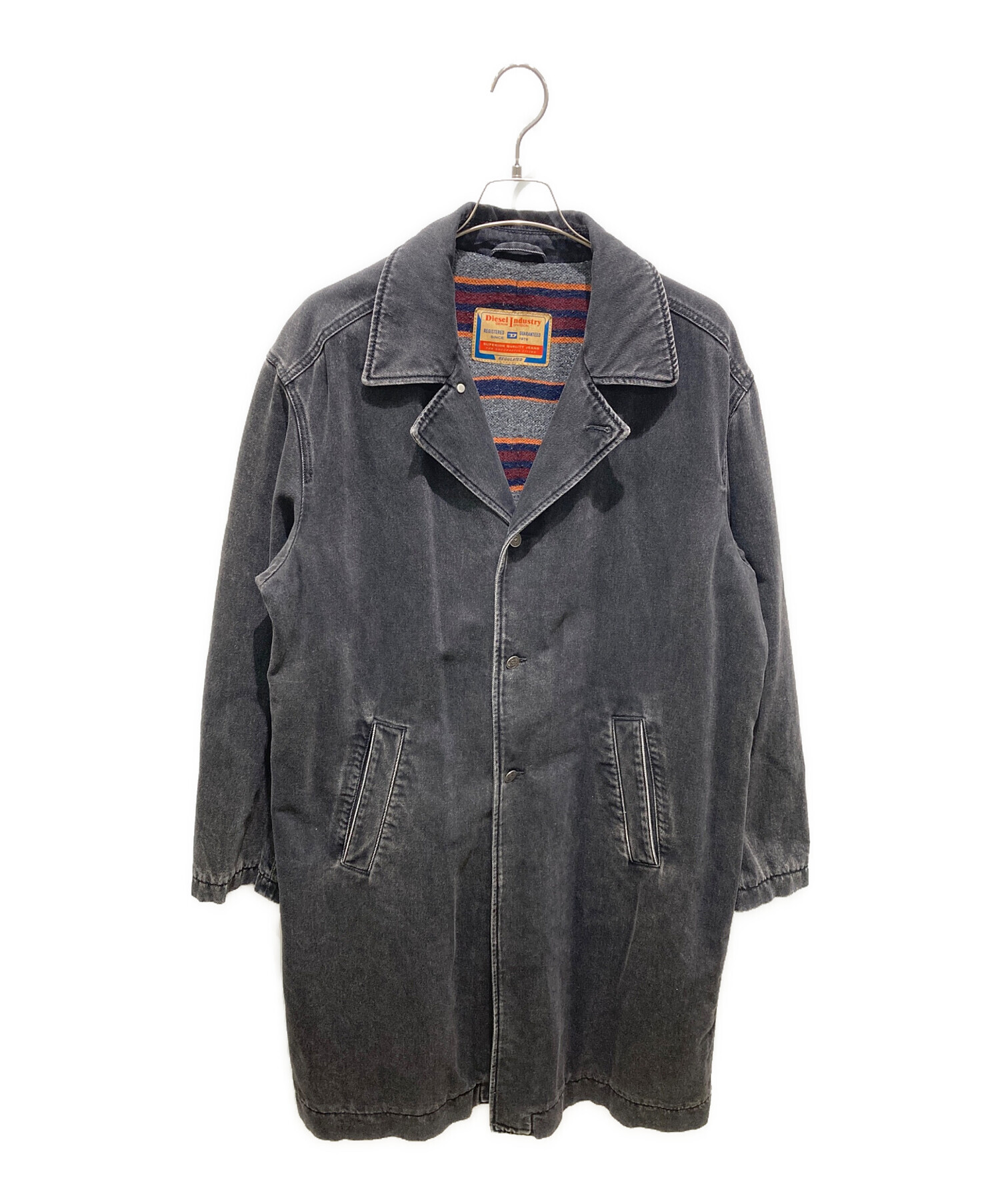 Diesel デニムコート 中古・古着通販】DIESEL (ディーゼル) ウォッシュ加工デニムコート
