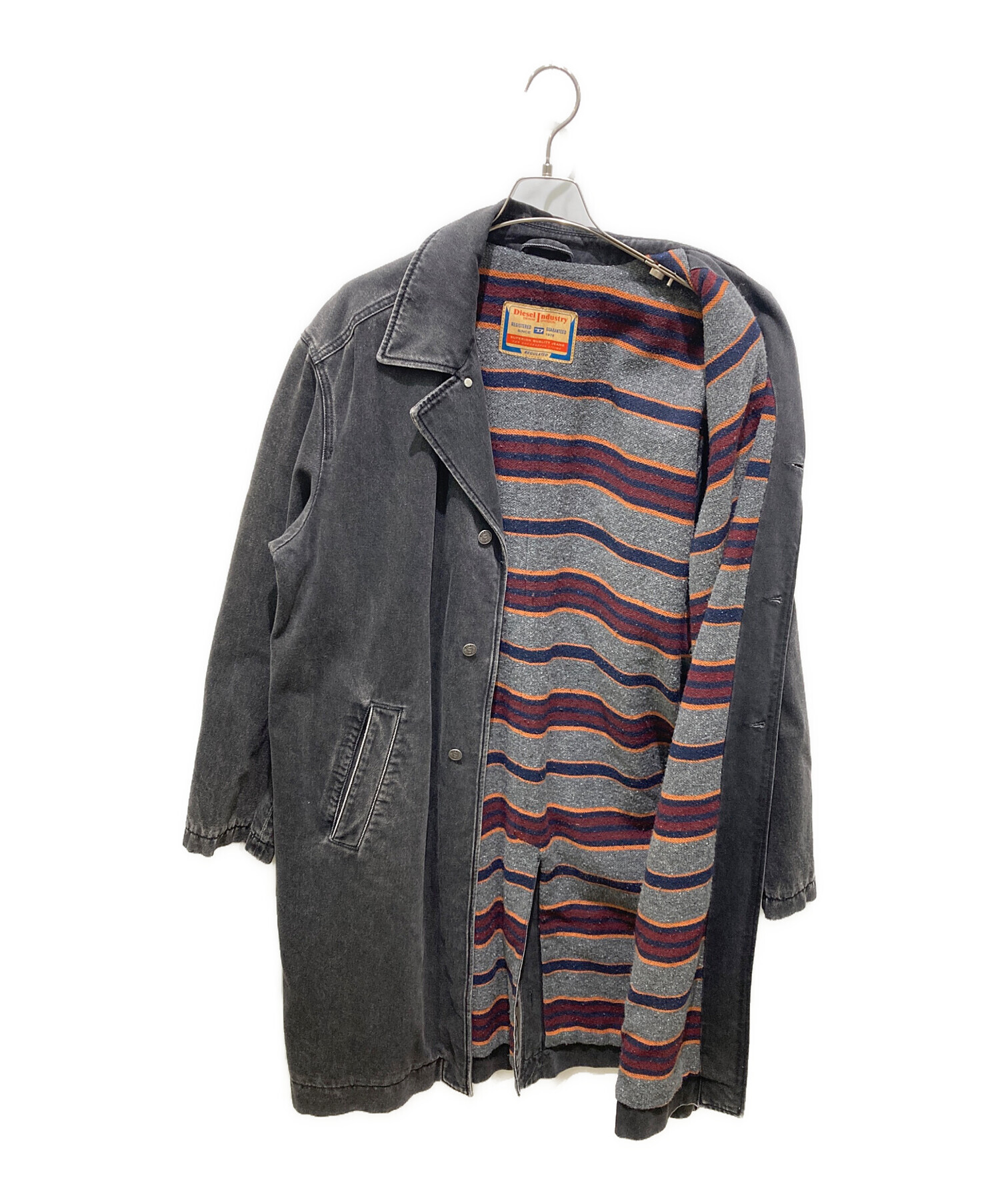 DIESEL 激レアコレクションピース未使用美品グレン期デニムコート 中古・古着通販】DIESEL (ディーゼル) ウォッシュ加工デニムコート