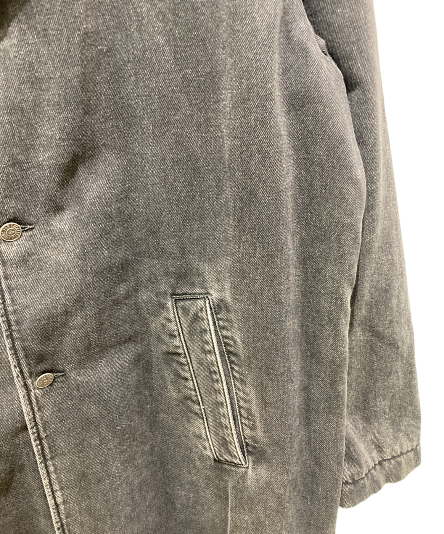 中古・古着通販】DIESEL (ディーゼル) ウォッシュ加工デニムコート