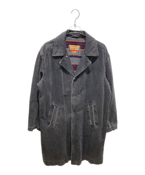 中古・古着通販】DIESEL (ディーゼル) ウォッシュ加工デニムコート