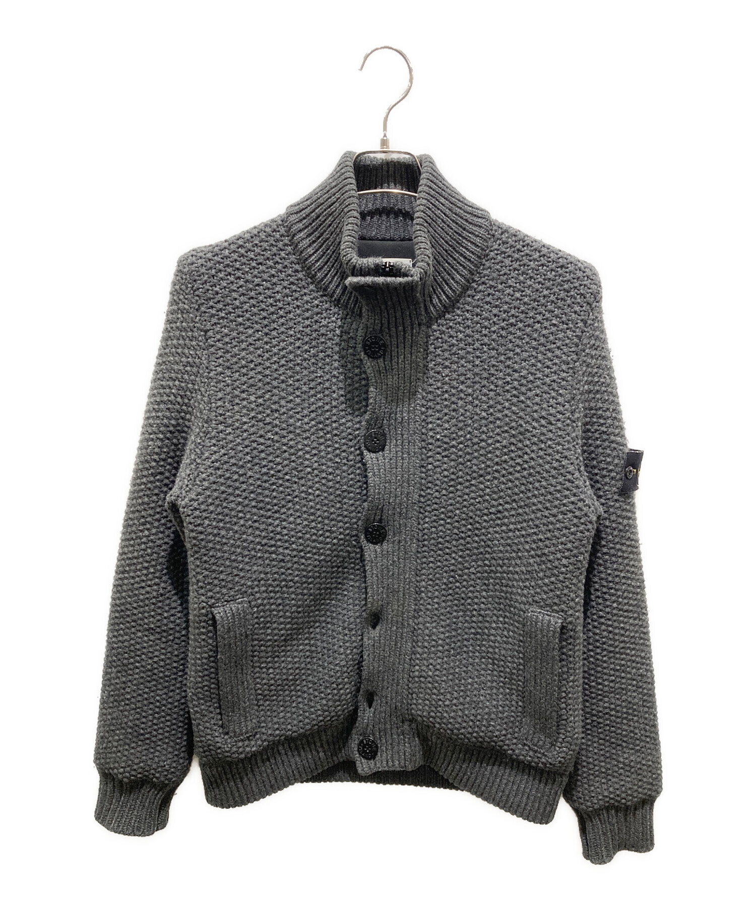 Stone  ニットアウター 中古・古着通販】STONE ISLAND (ストーンアイランド) ニットジャケット
