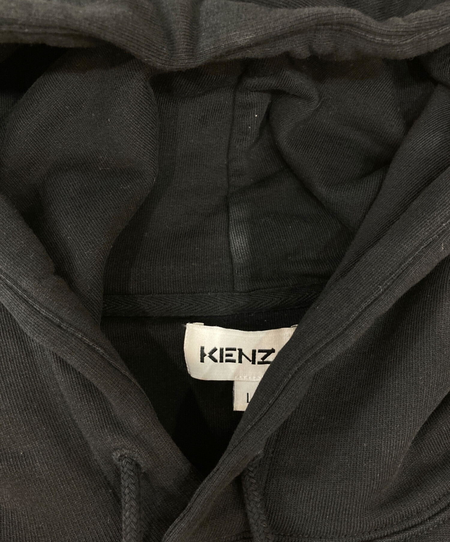 中古・古着通販】KENZO (ケンゾー) プルオーバーパーカー ブラック