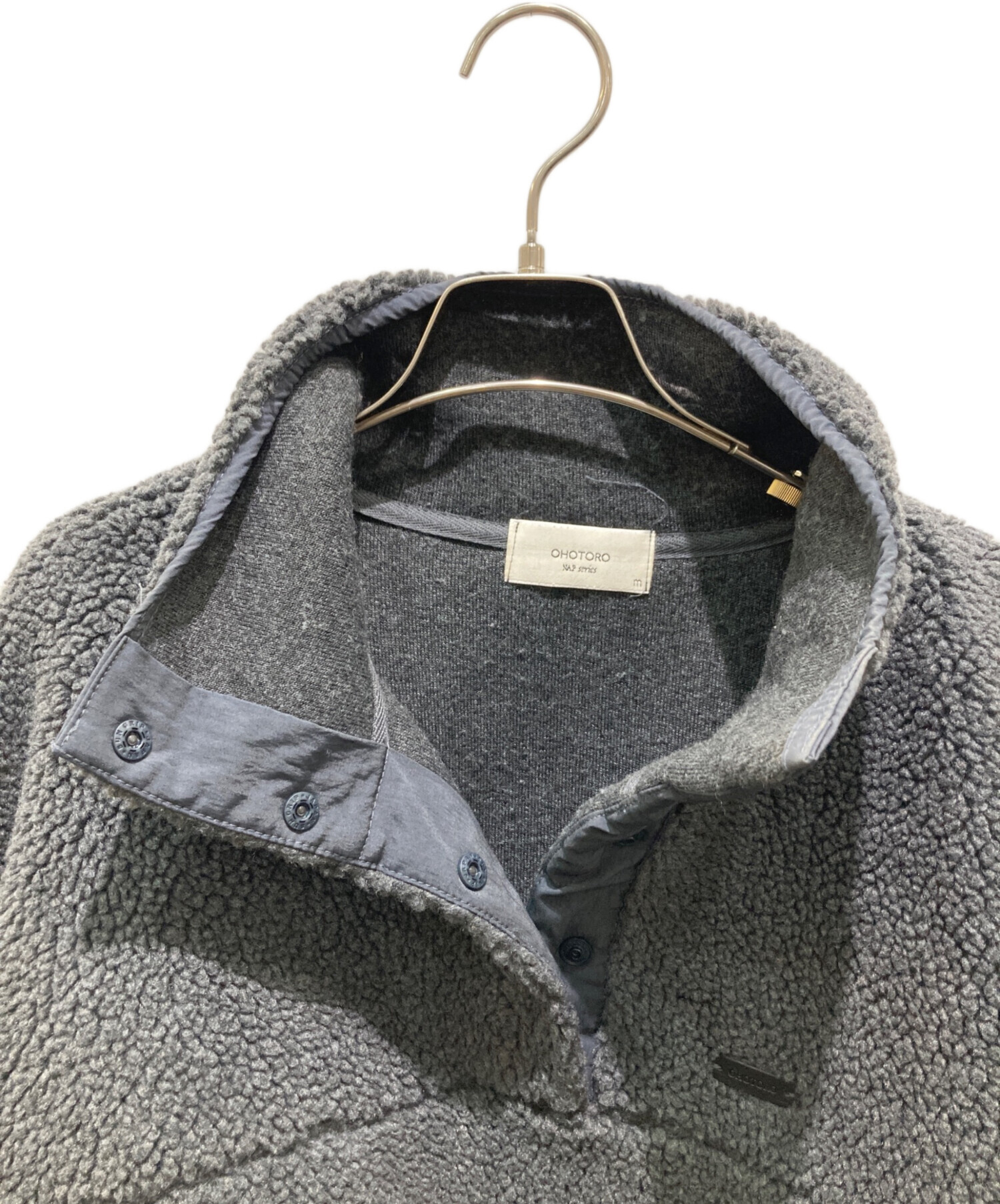 中古・古着通販】OHOTORO (オオトロ) Nap Camper Fleece グレー サイズ