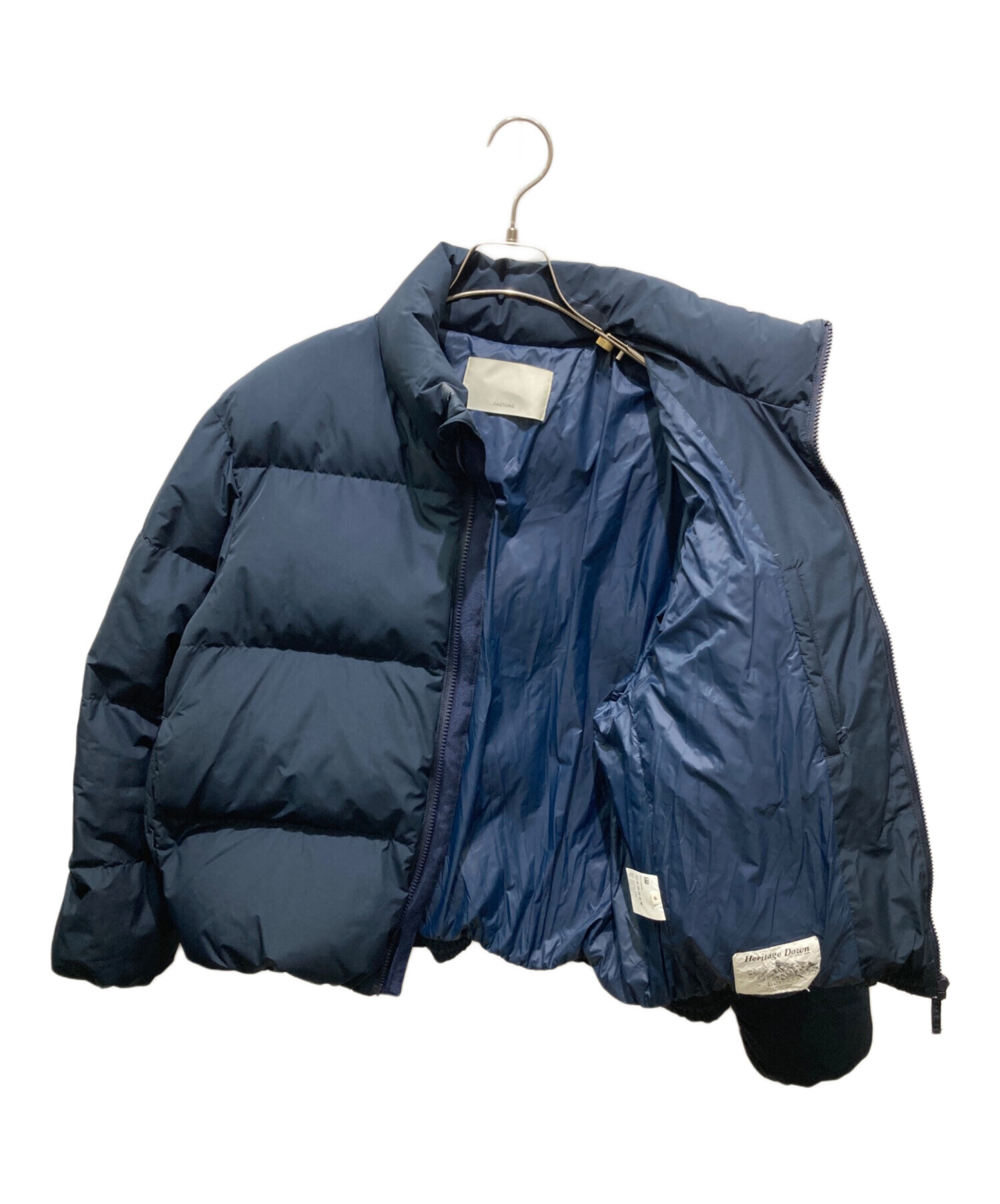 中古・古着通販】OHOTORO (オオトロ) ダウンジャケット ネイビー