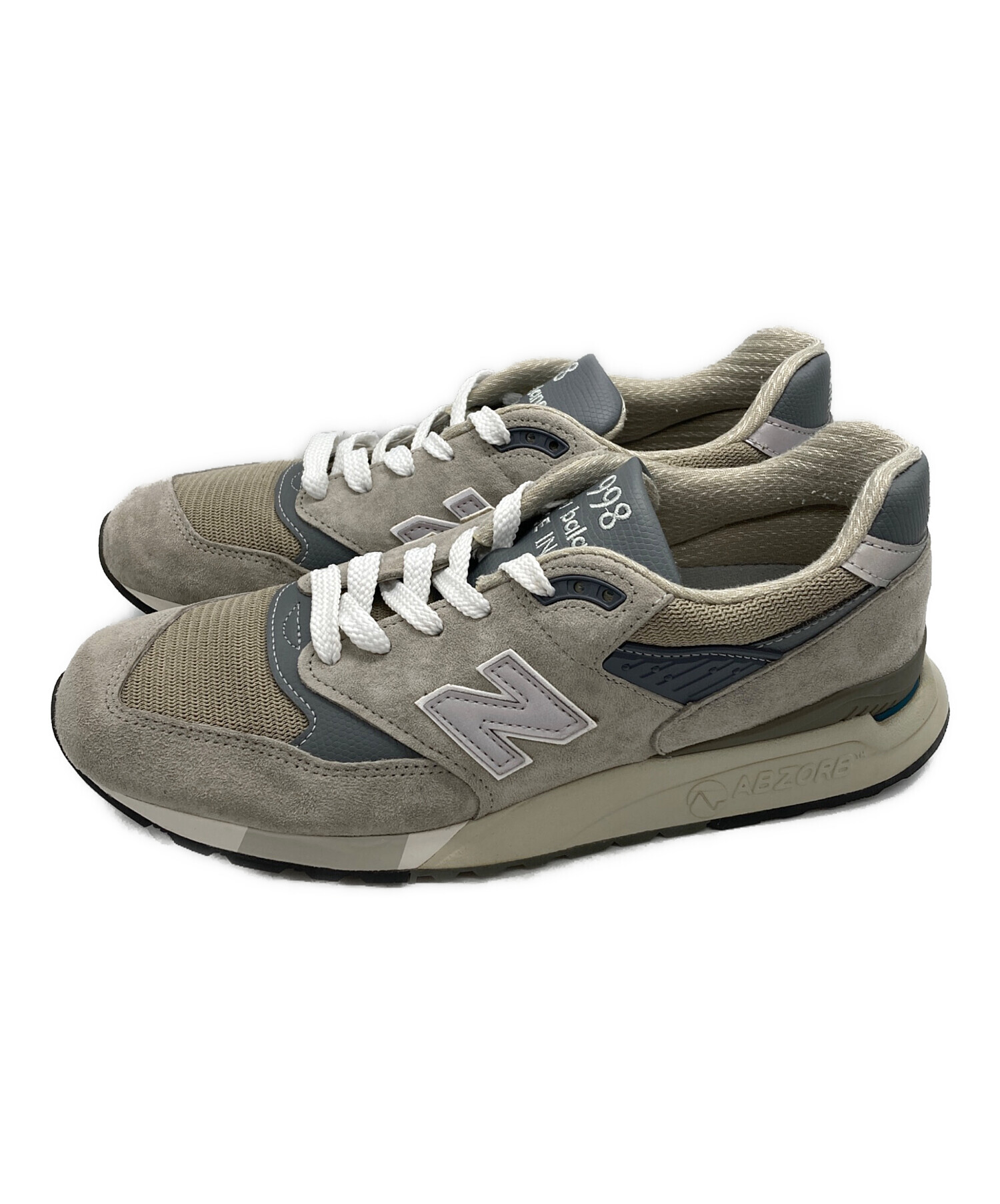 中古・古着通販】NEW BALANCE (ニューバランス) U998GR グレー サイズ 
