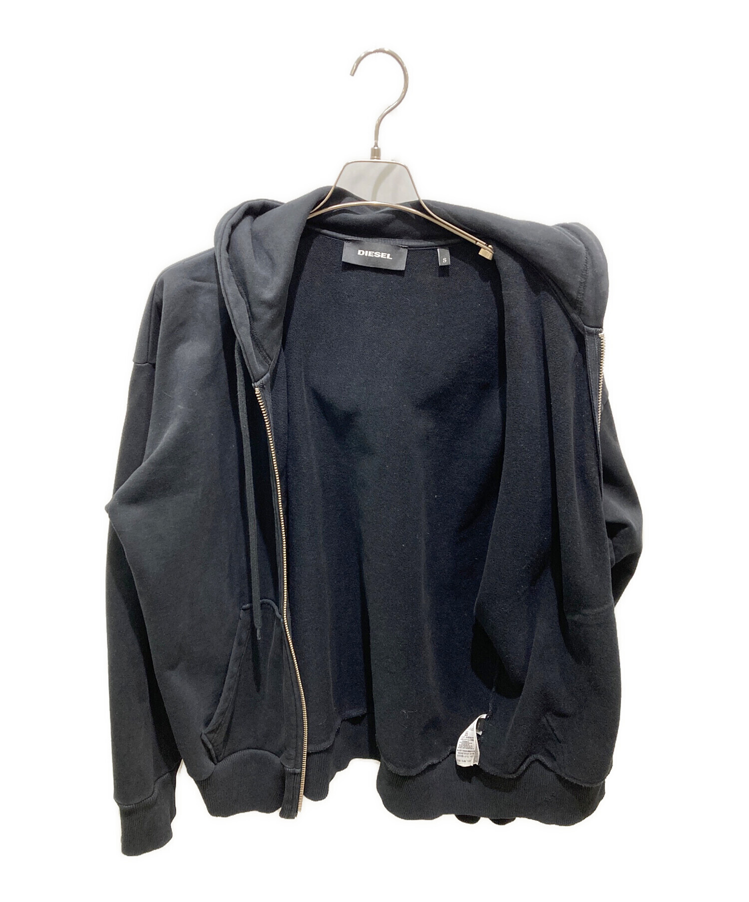 中古・古着通販】DIESEL (ディーゼル) スターロゴパーカー ブラック