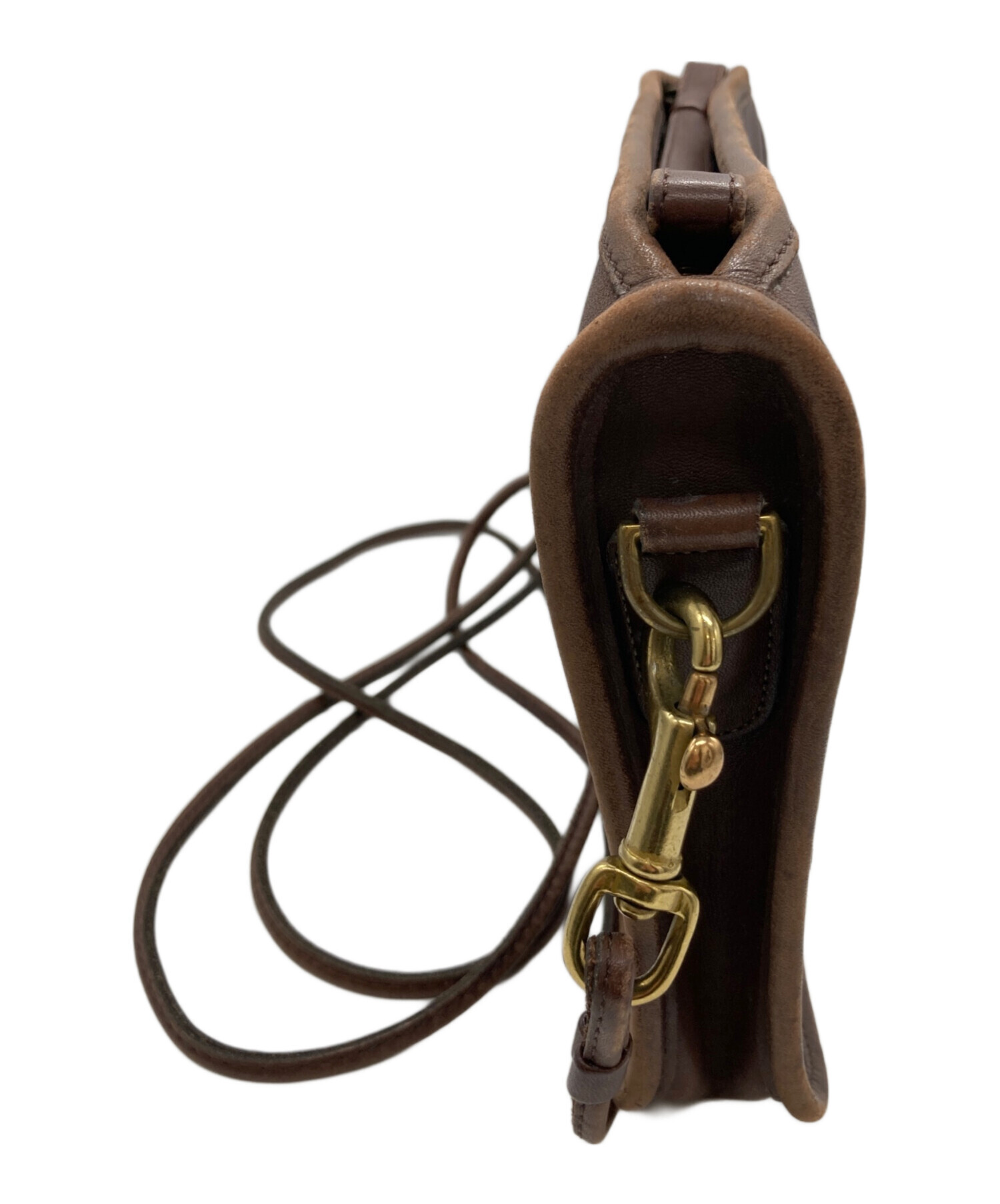 中古・古着通販】COACH (コーチ) ショルダーバッグ ブラウン｜ブランド