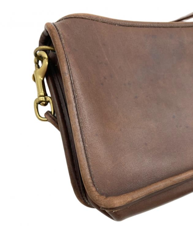 中古・古着通販】COACH (コーチ) ショルダーバッグ ブラウン｜ブランド
