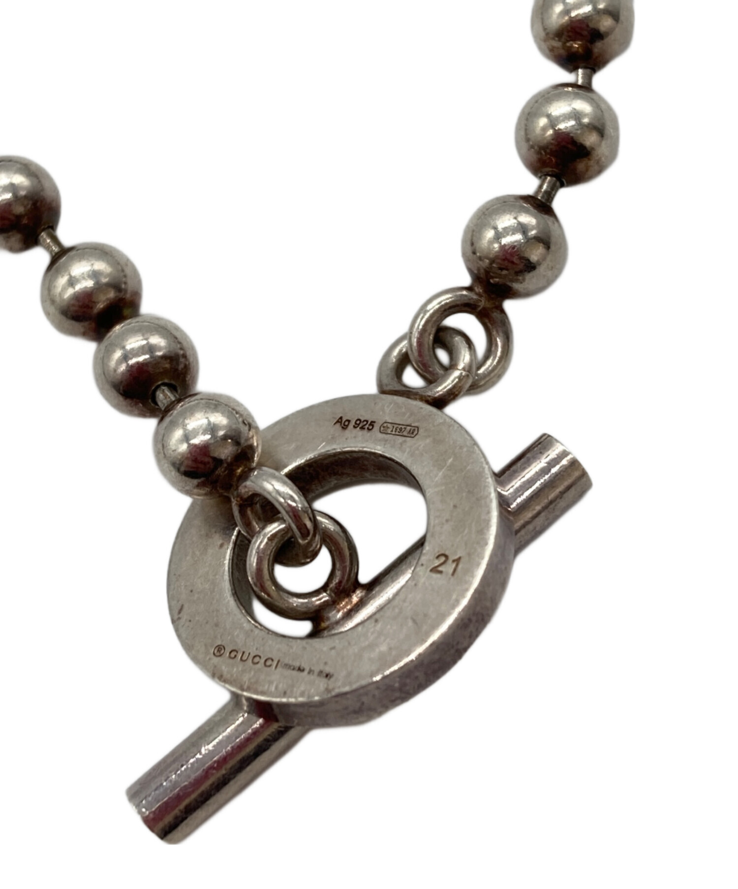 中古・古着通販】GUCCI (グッチ) ボールチェーンブレスレット