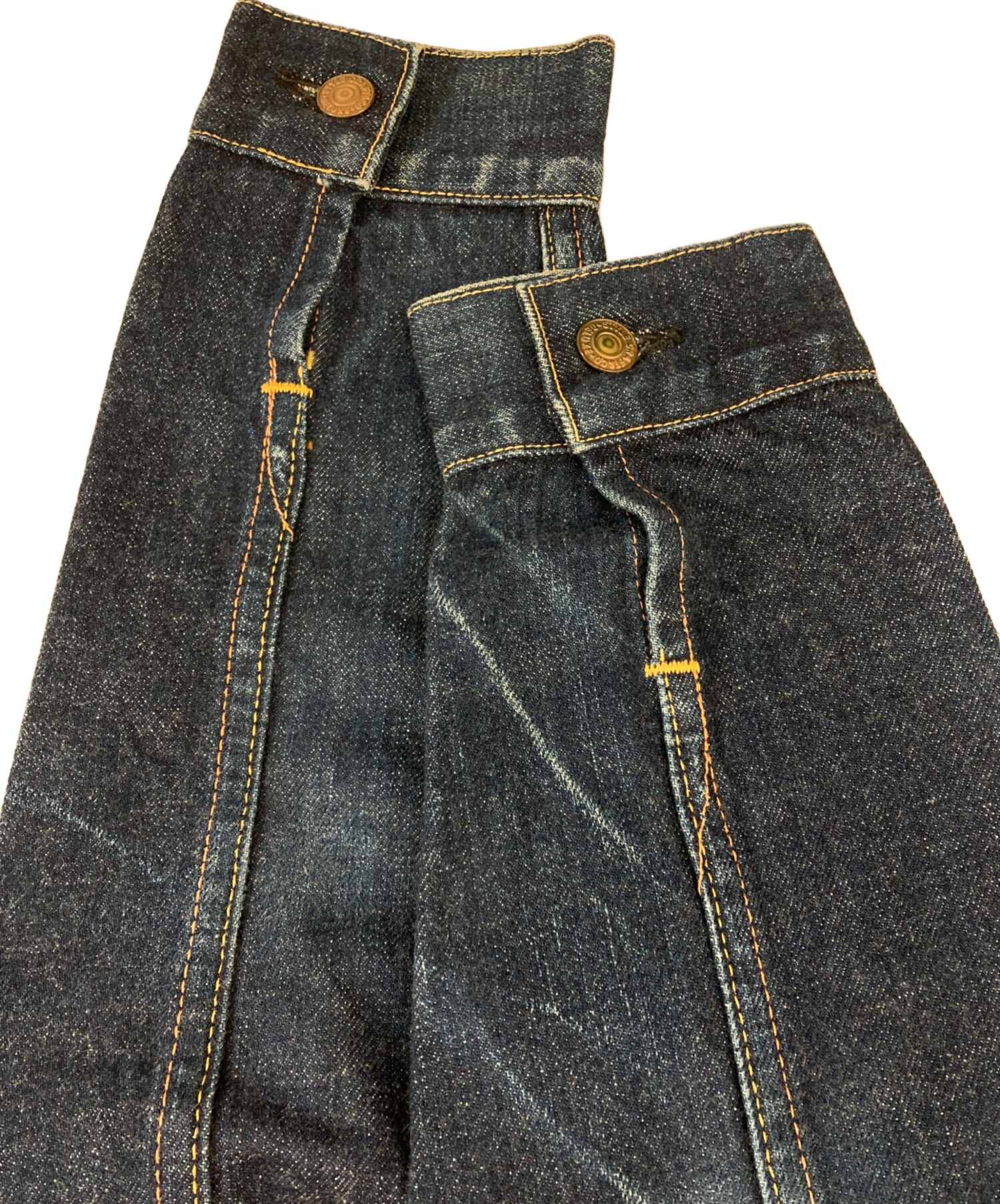 中古・古着通販】EVISU (エヴィス) デニムジャケット ブルー サイズ:38