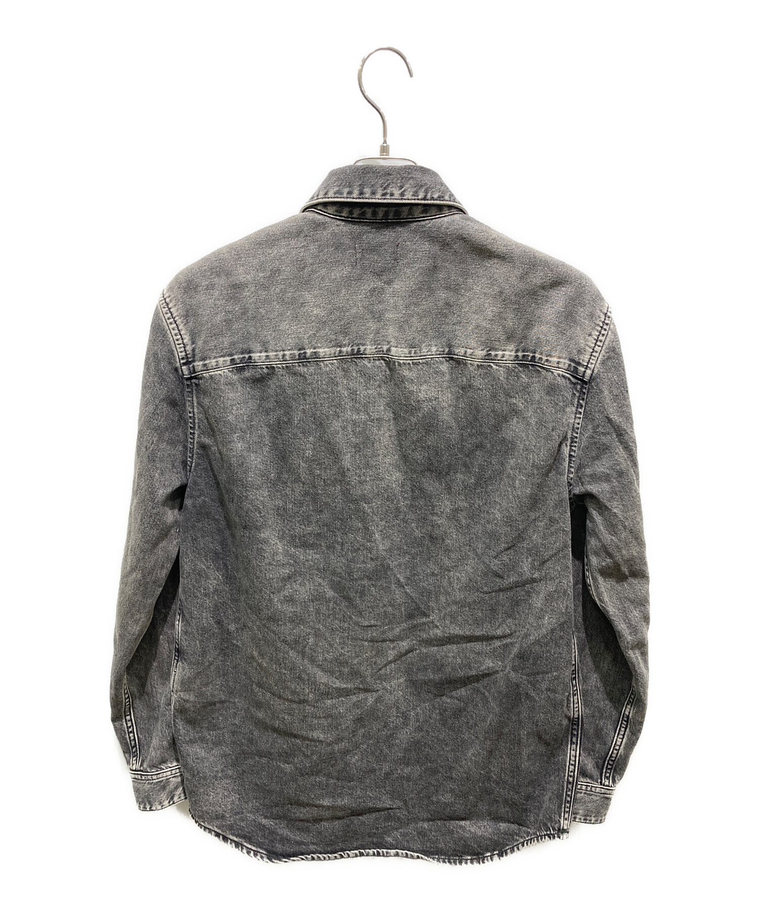 中古・古着通販】DIESEL (ディーゼル) D-SIMPLY デニムシャツ グレー