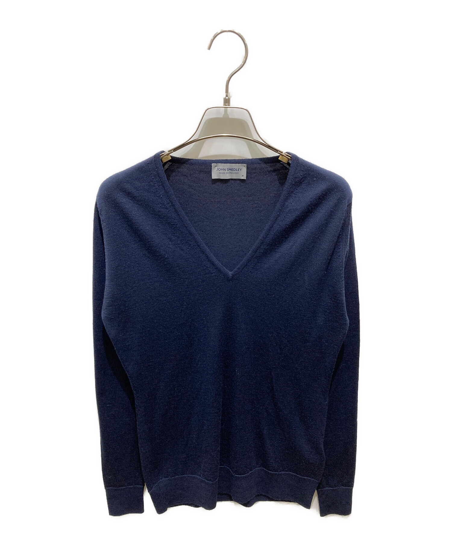 中古・古着通販】JOHN SMEDLEY (ジョンスメドレー) Vネックニット 
