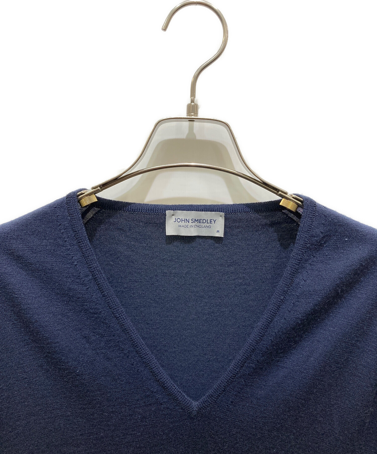 中古・古着通販】JOHN SMEDLEY (ジョンスメドレー) Vネックニット 