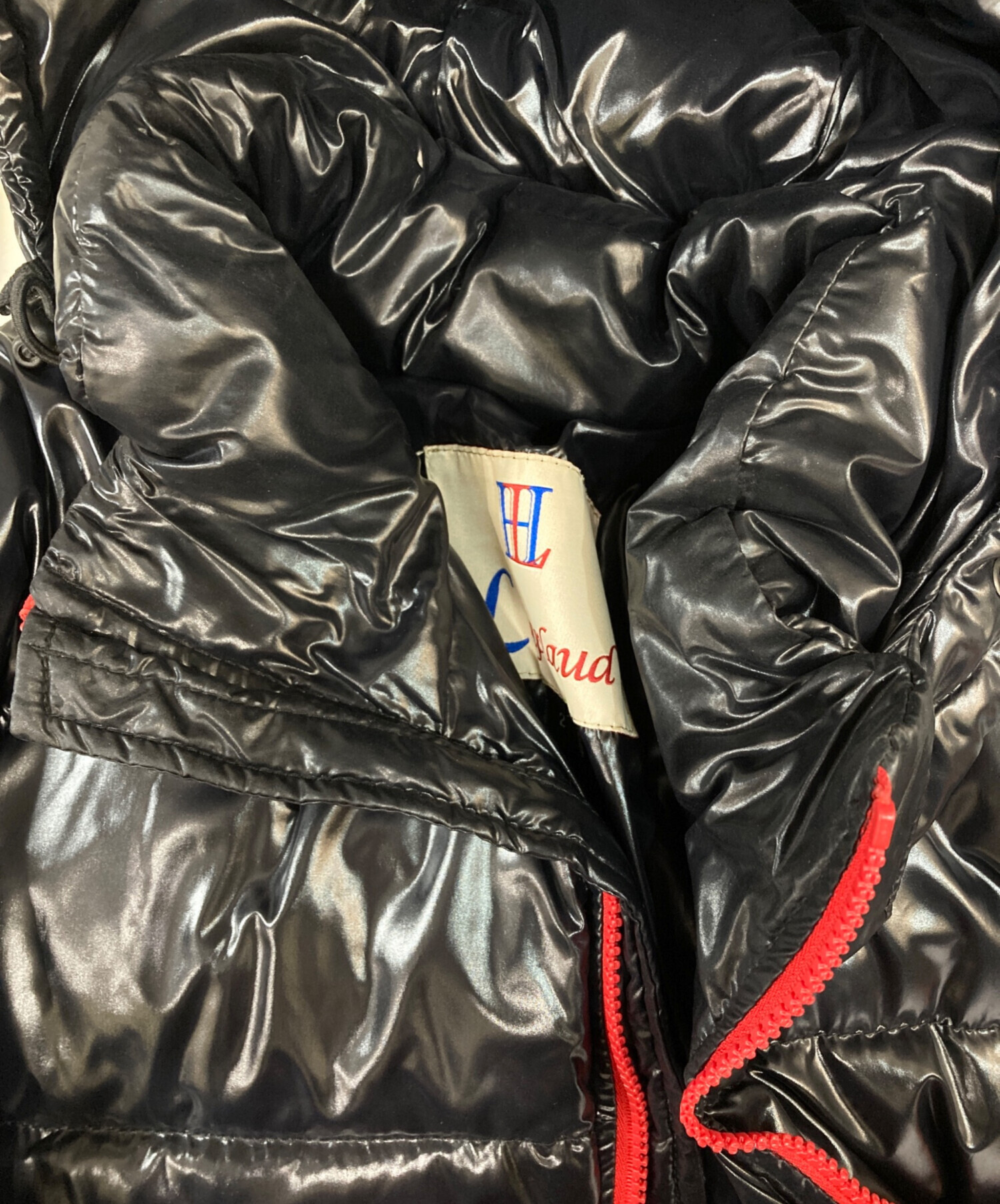 中古・古着通販】Laplaud (ラプロー) ロゴワッペンダウンジャケット