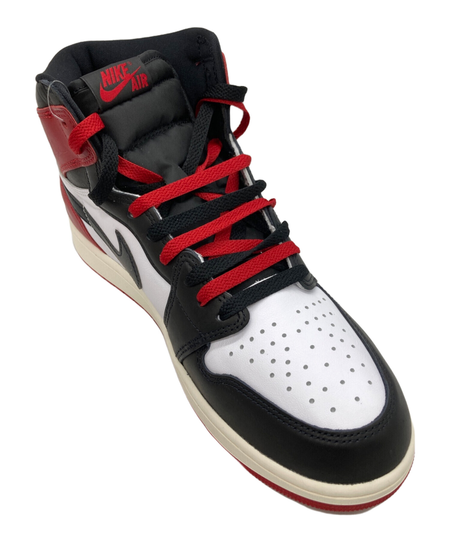 中古 NIKE AIR JORDAN 1 HIGH OG CO JP METALLIC SILVER 27.0cm エア 